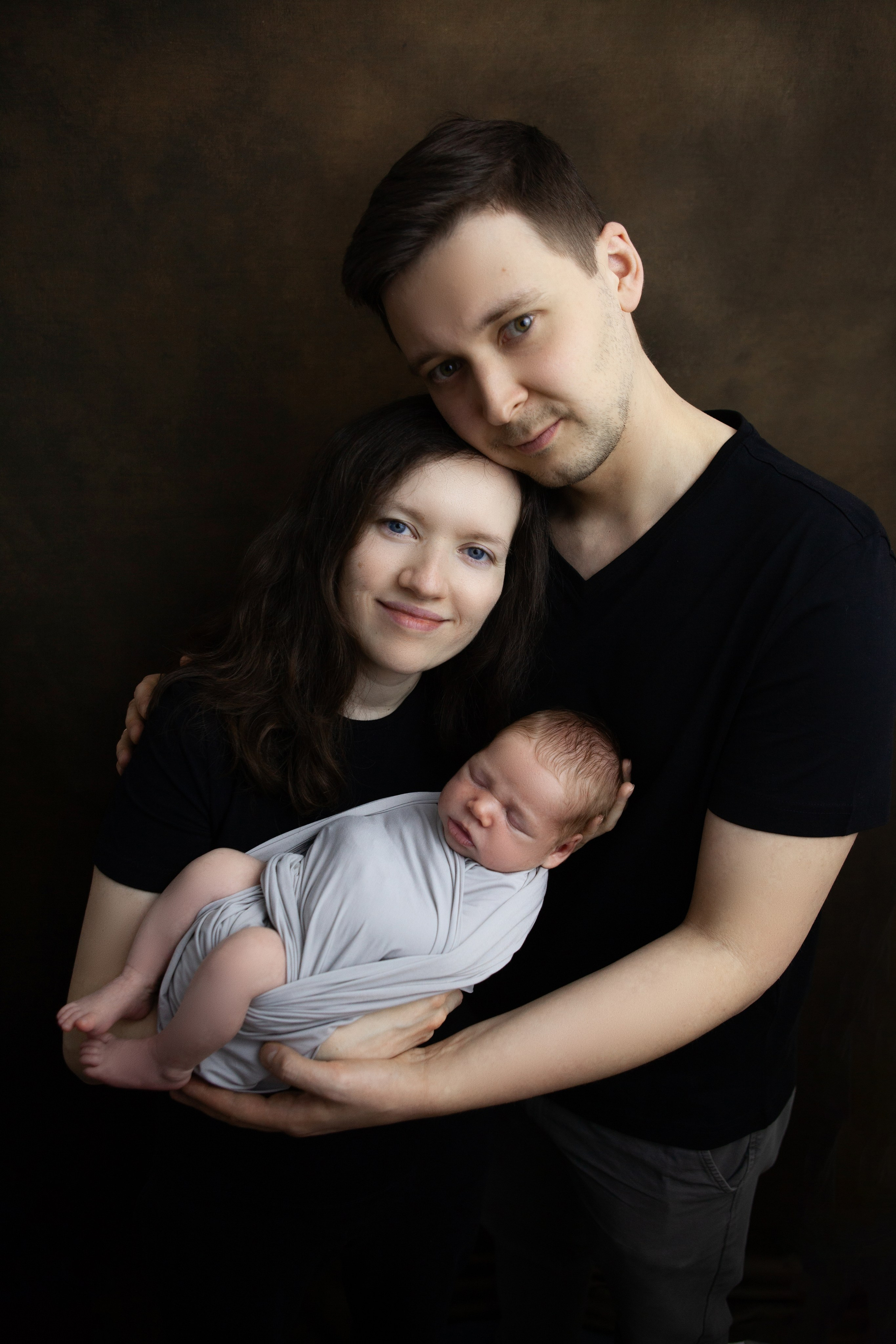 Люция и Амир. Фотосессия новорожденных в Москве фотограф Савина Анастасия