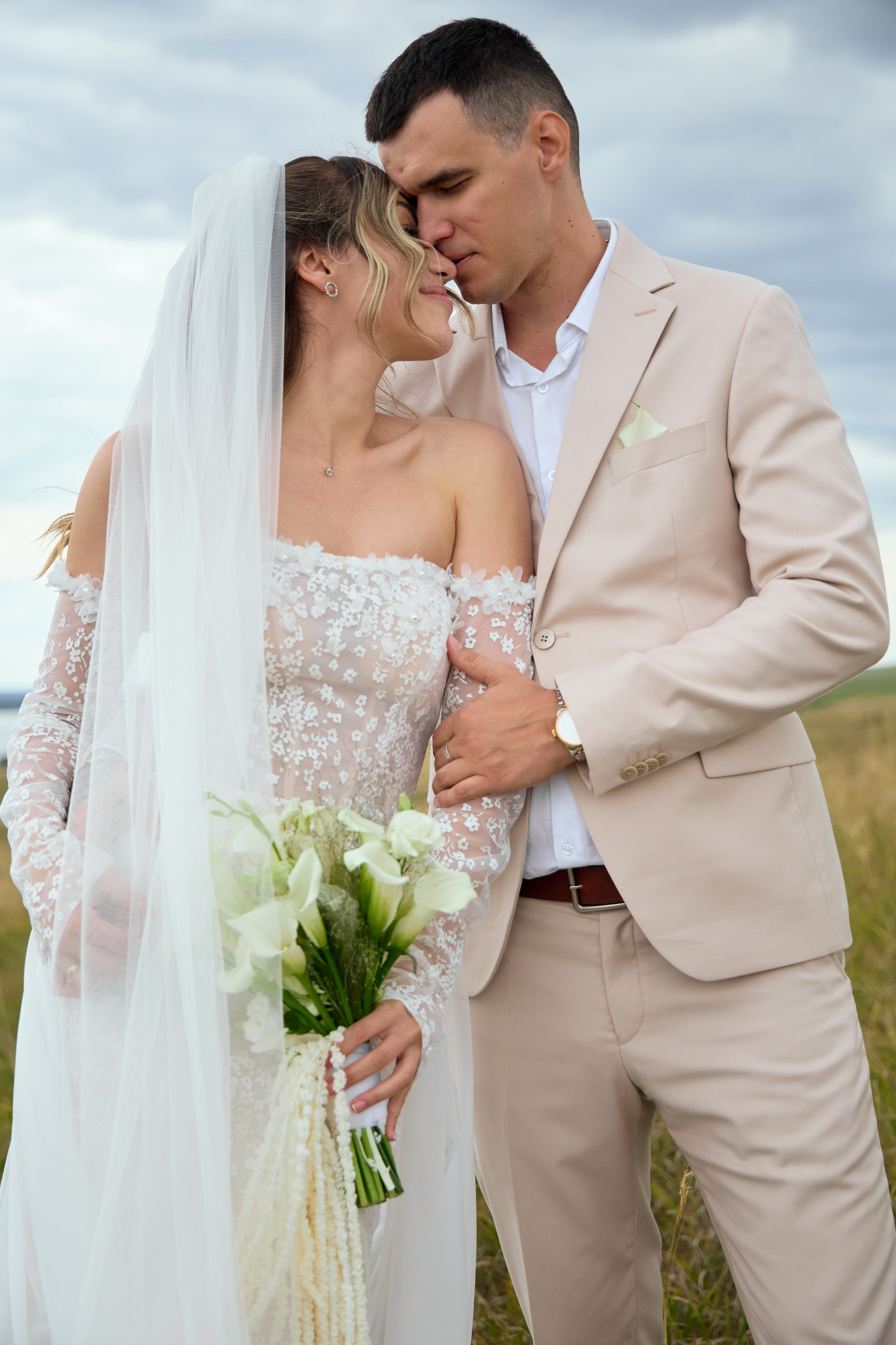 Свадебная фотография молодых. Фотограф Иванов Дмитрий.