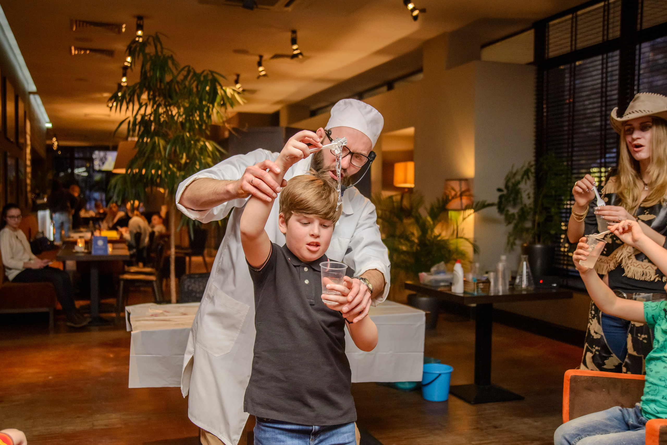 Детский день рождения в ресторане