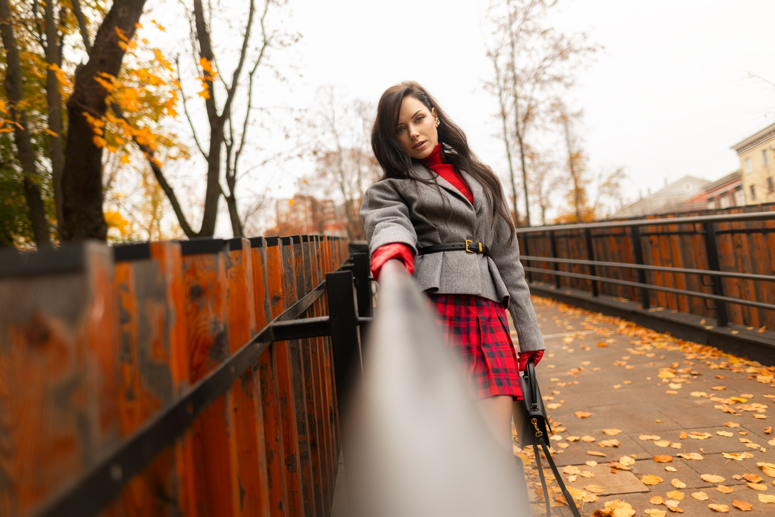 Фотосет с Екатериной в парке на осеннюю тему для «себя»