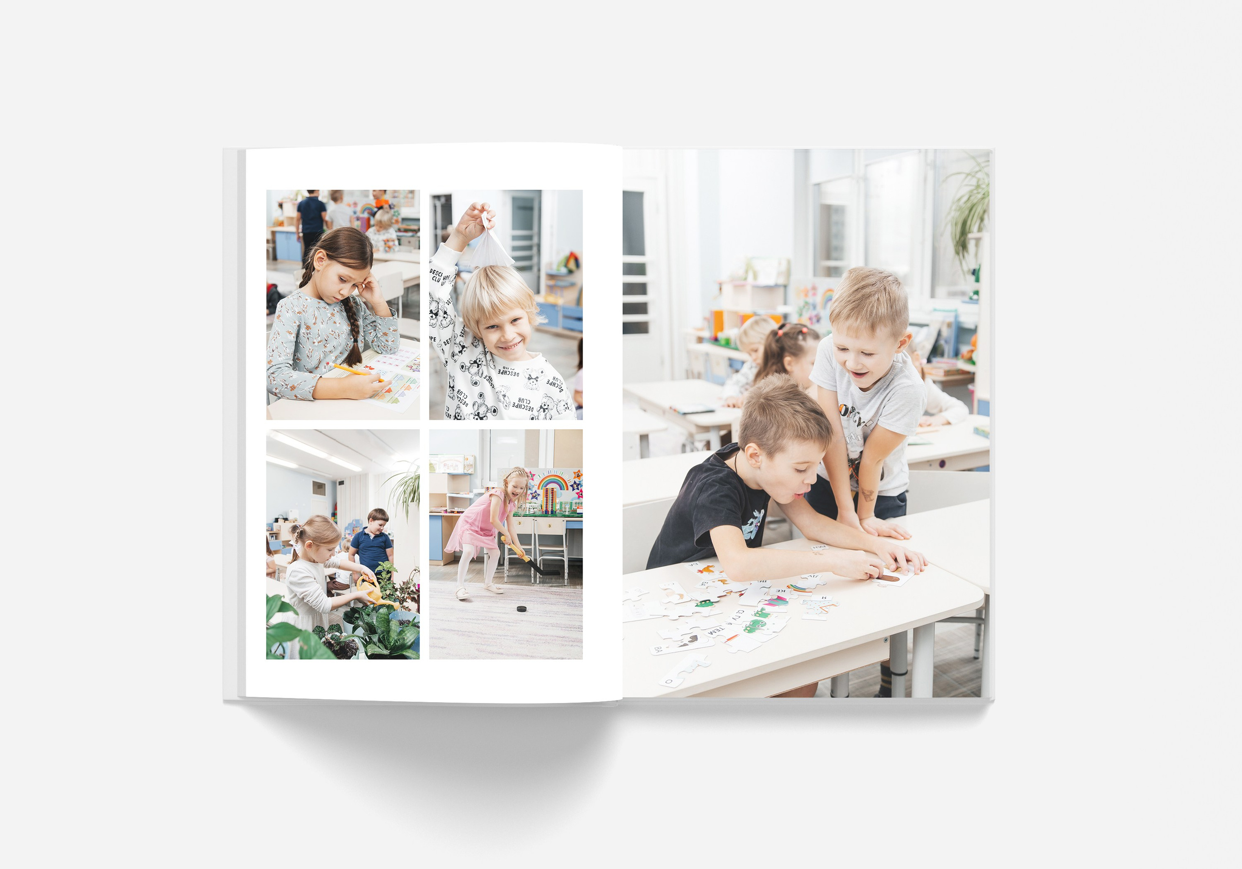 Детский сад Альбом 10 разворотов (20 страниц). Выпускные альбомы. Зубкова Яна