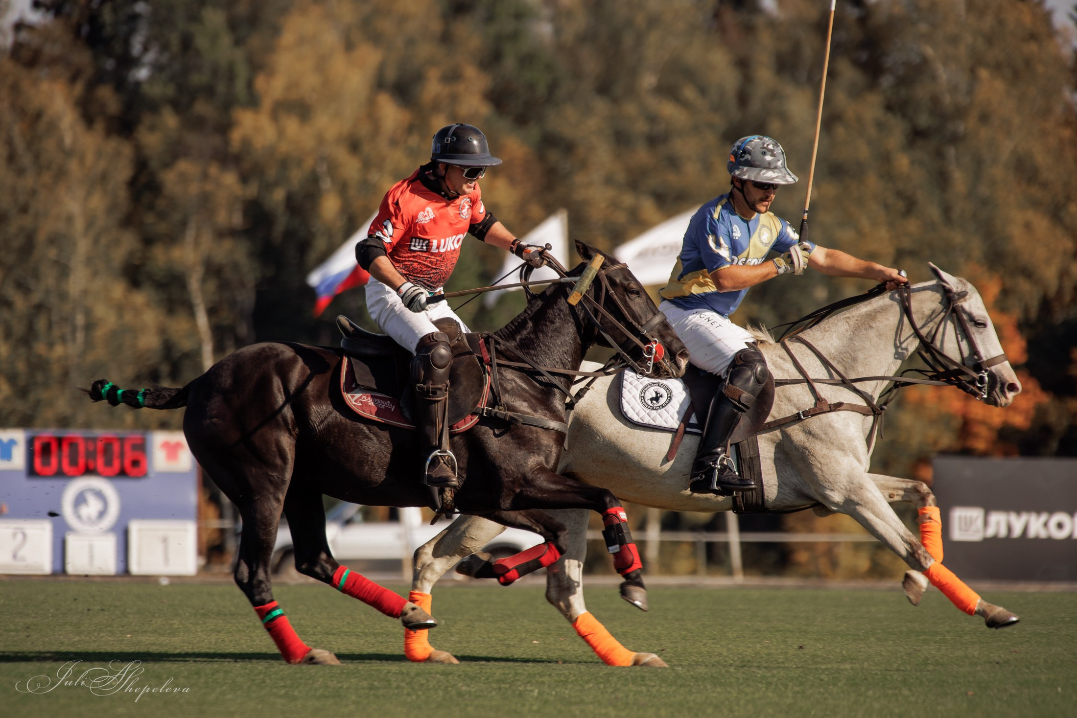 Осенний кубок по конному поло. Детская Конная фотография в Москве Юлия Шепелева