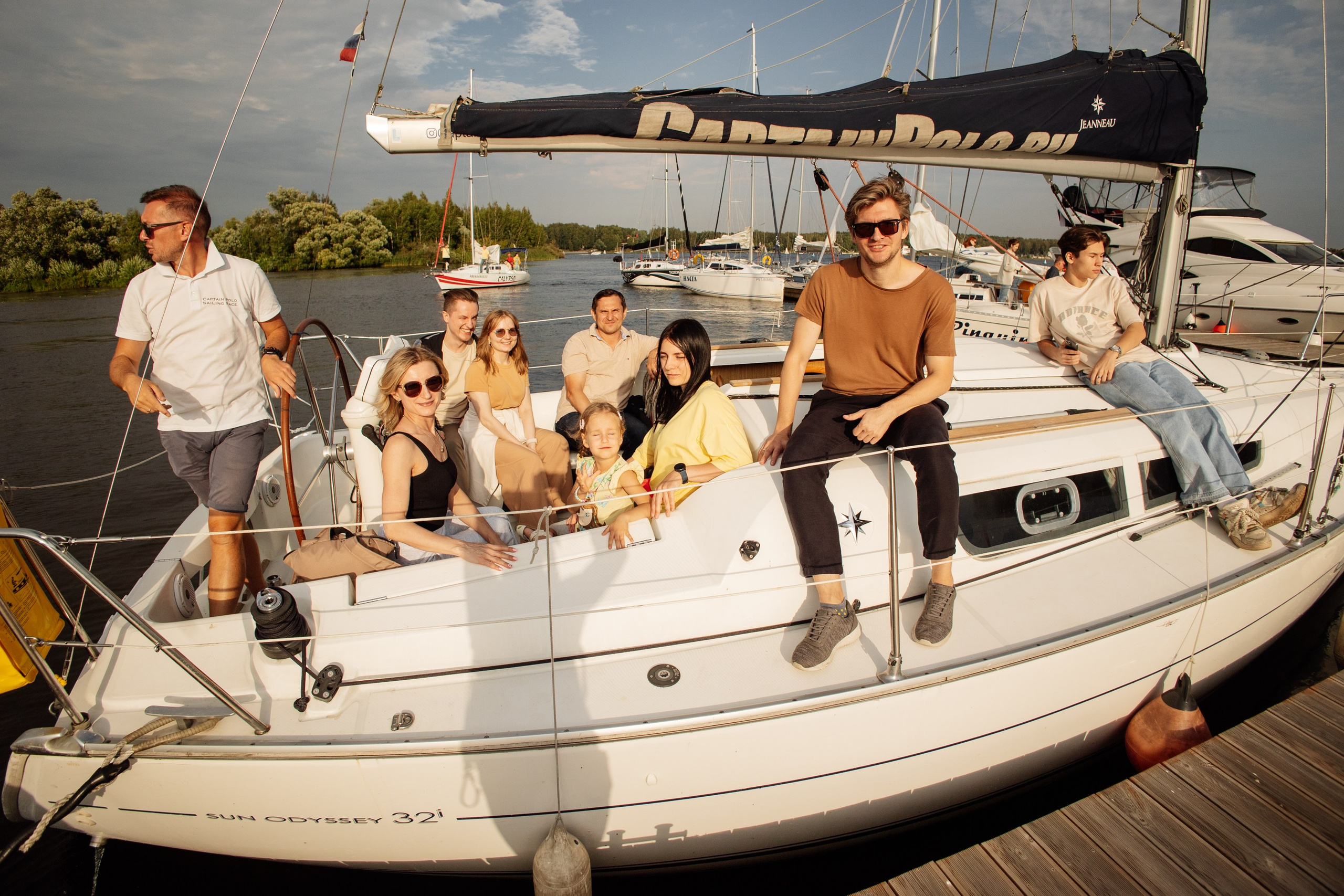 Семейная гонка. Яхты. Репортажный фотограф. Москва. Алина Ланская