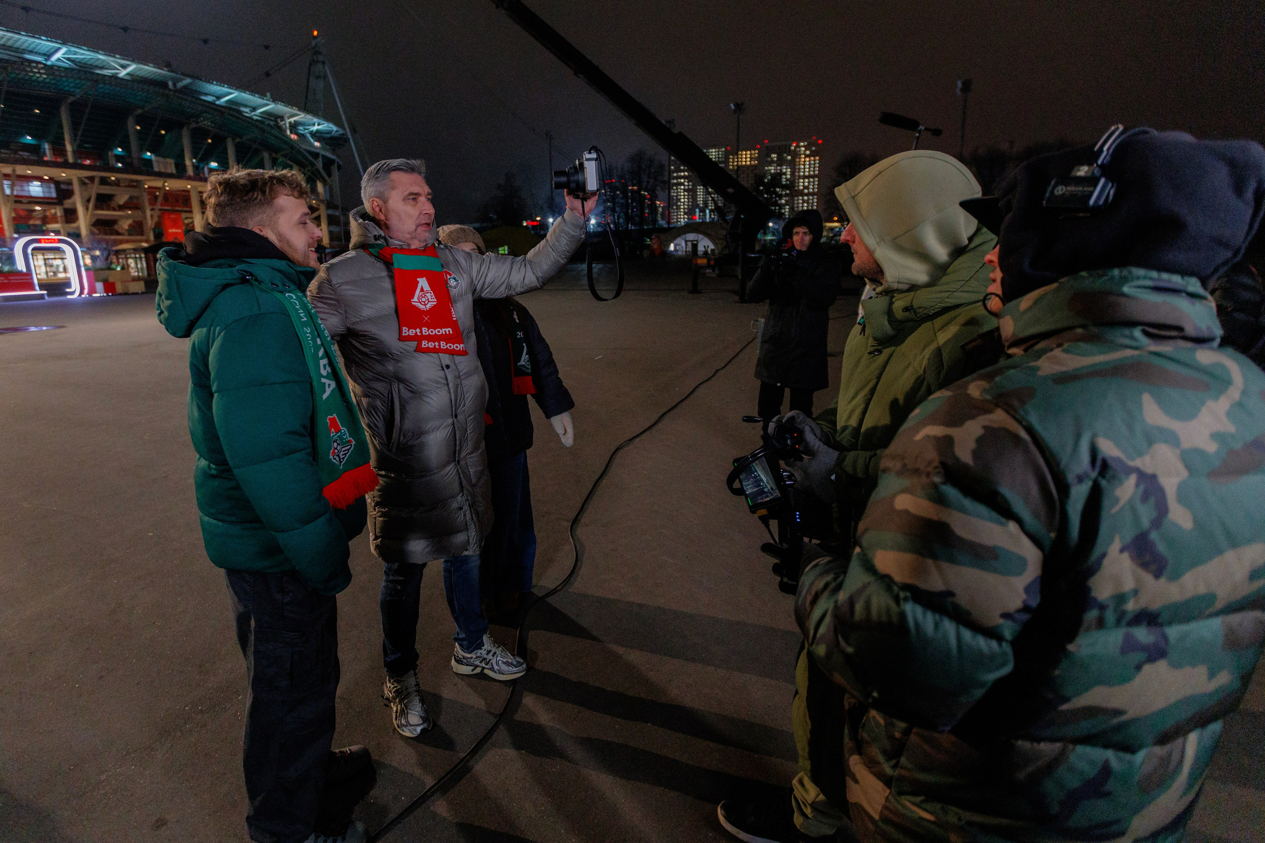 БЭКСТЕЙДЖ СЪËМОК РОЛИКА ДЛЯ ФК ЛОКОМОТИВ. Artem Zenin Photography