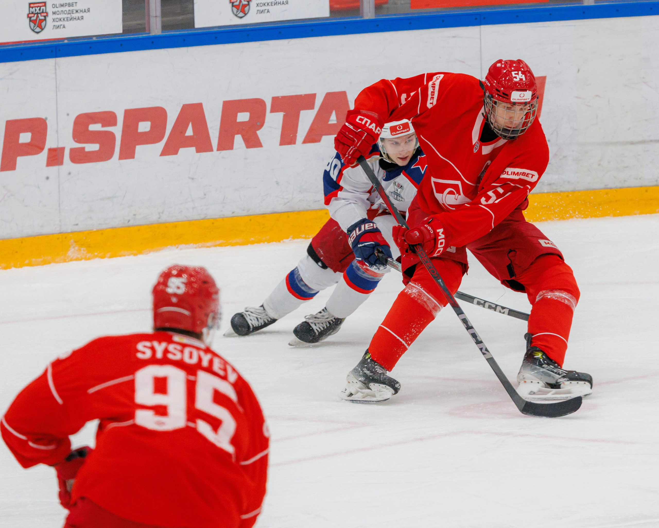 ПЛЕЙ-ОФФ МХЛ. МХК СПАРТАК — ХК КРАСНАЯ АРМИЯ. Artem Zenin Photography