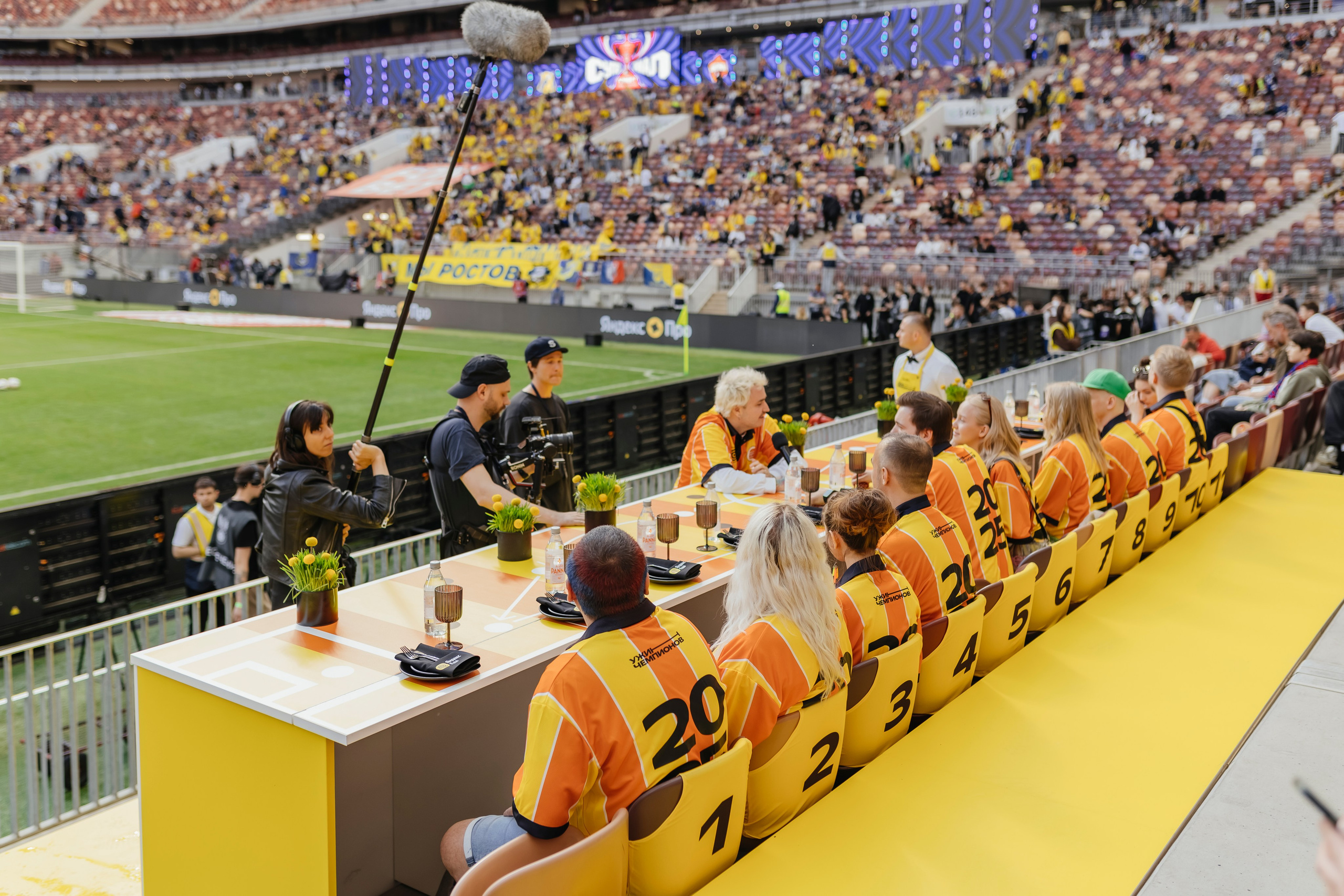 Яндекс Еда x Burger King На финале кубка России по футболу. Репортажный, event, концертный и backstage фотограф из Москвы Виталий Кривцов