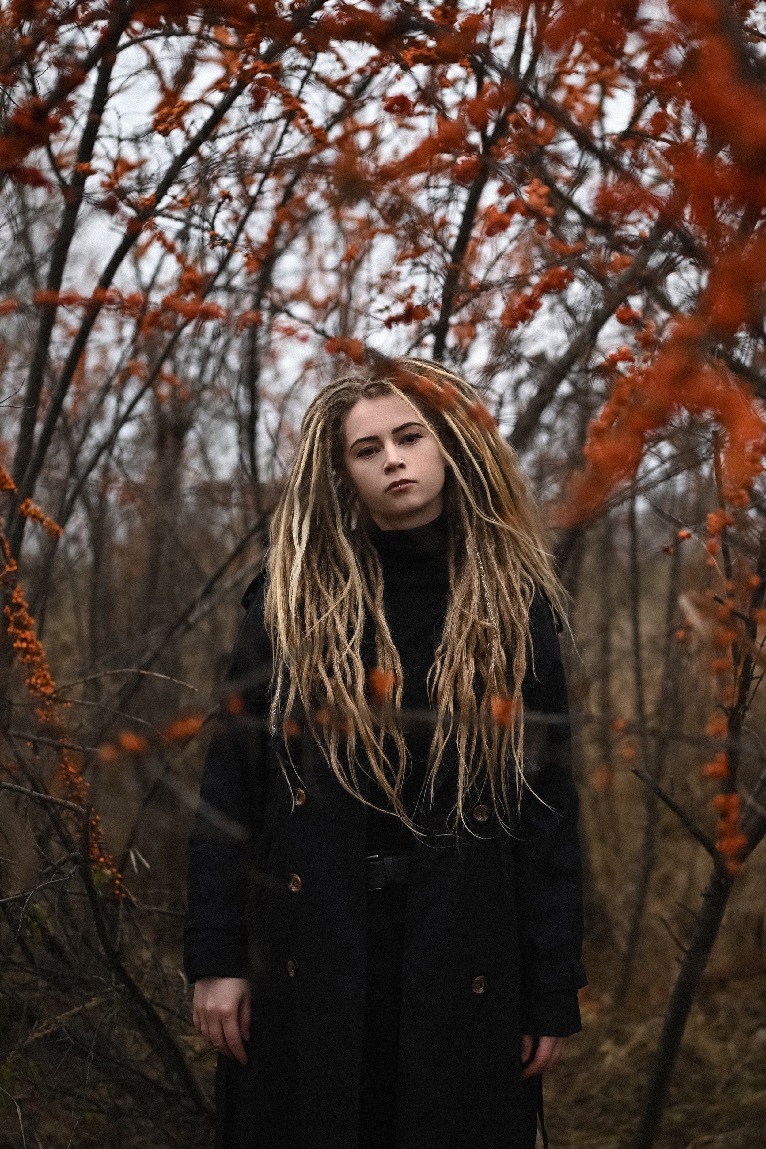 Тишина осени — атмосферная фотосессия на природе в Казани от фотографа Алексея Клейменова