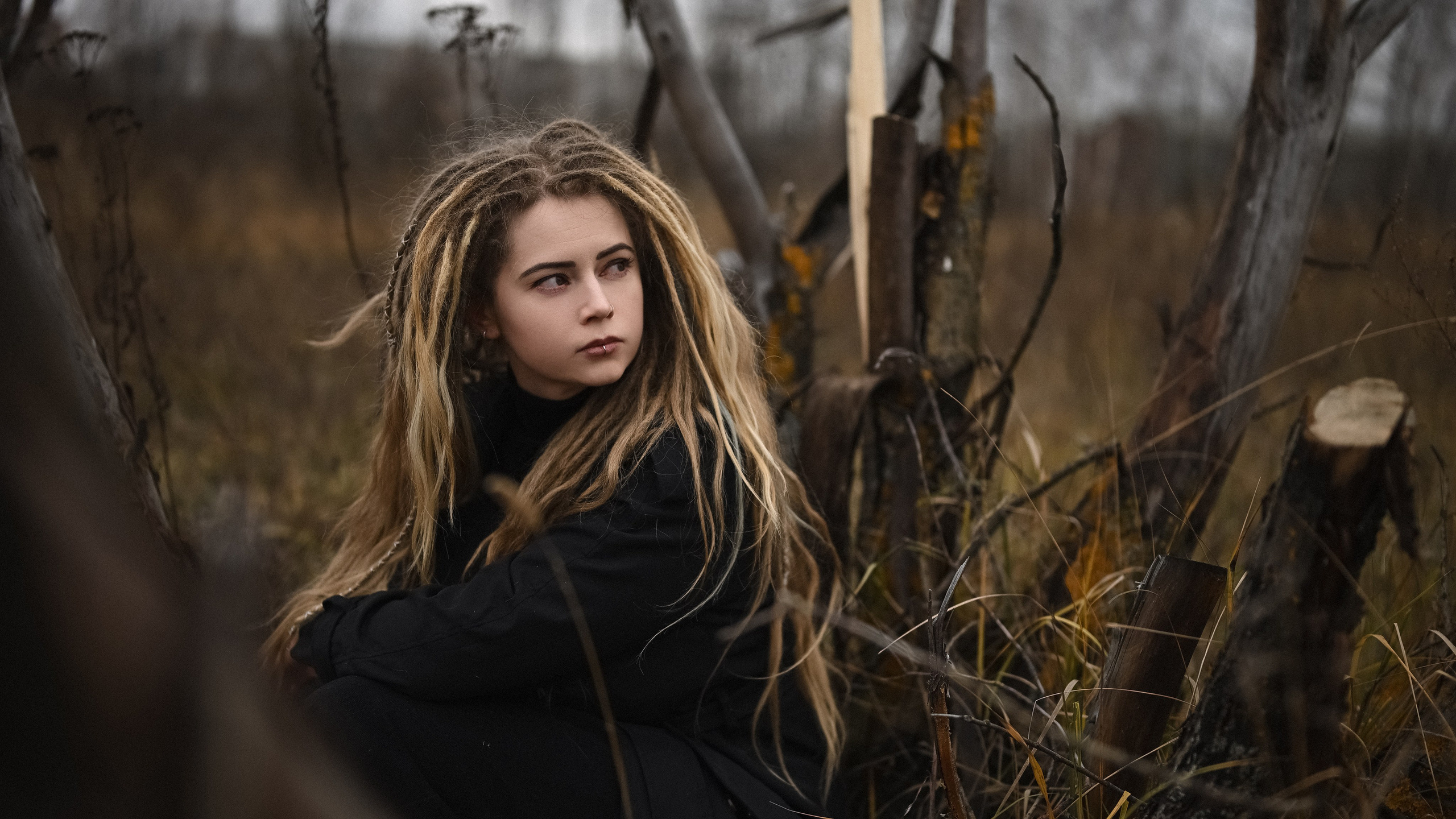 Тишина осени — атмосферная фотосессия на природе в Казани от фотографа Алексея Клейменова