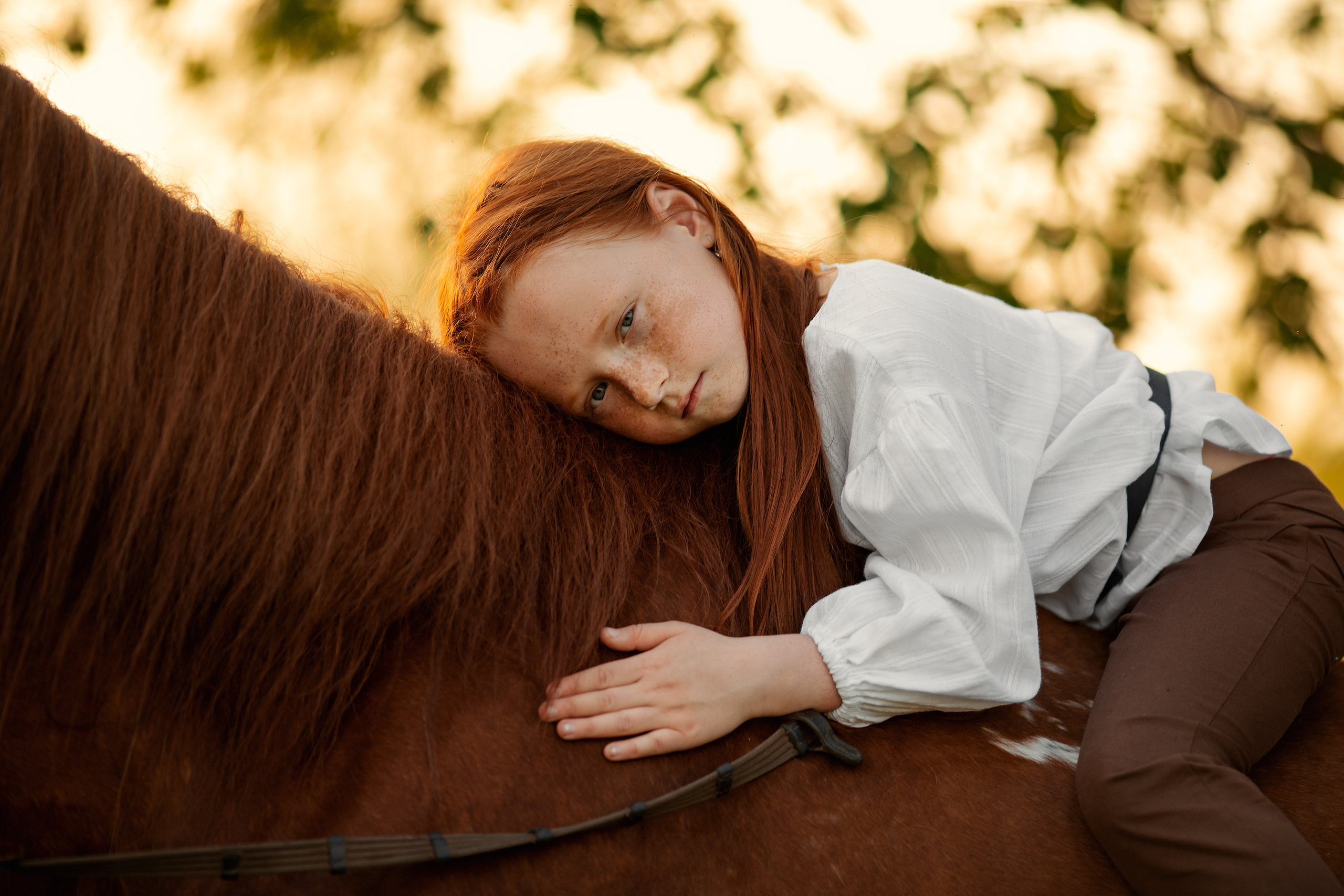 Фотосъемка с лошадью. Семейный и детский фотограф в Хабаровске Савишина Светлана