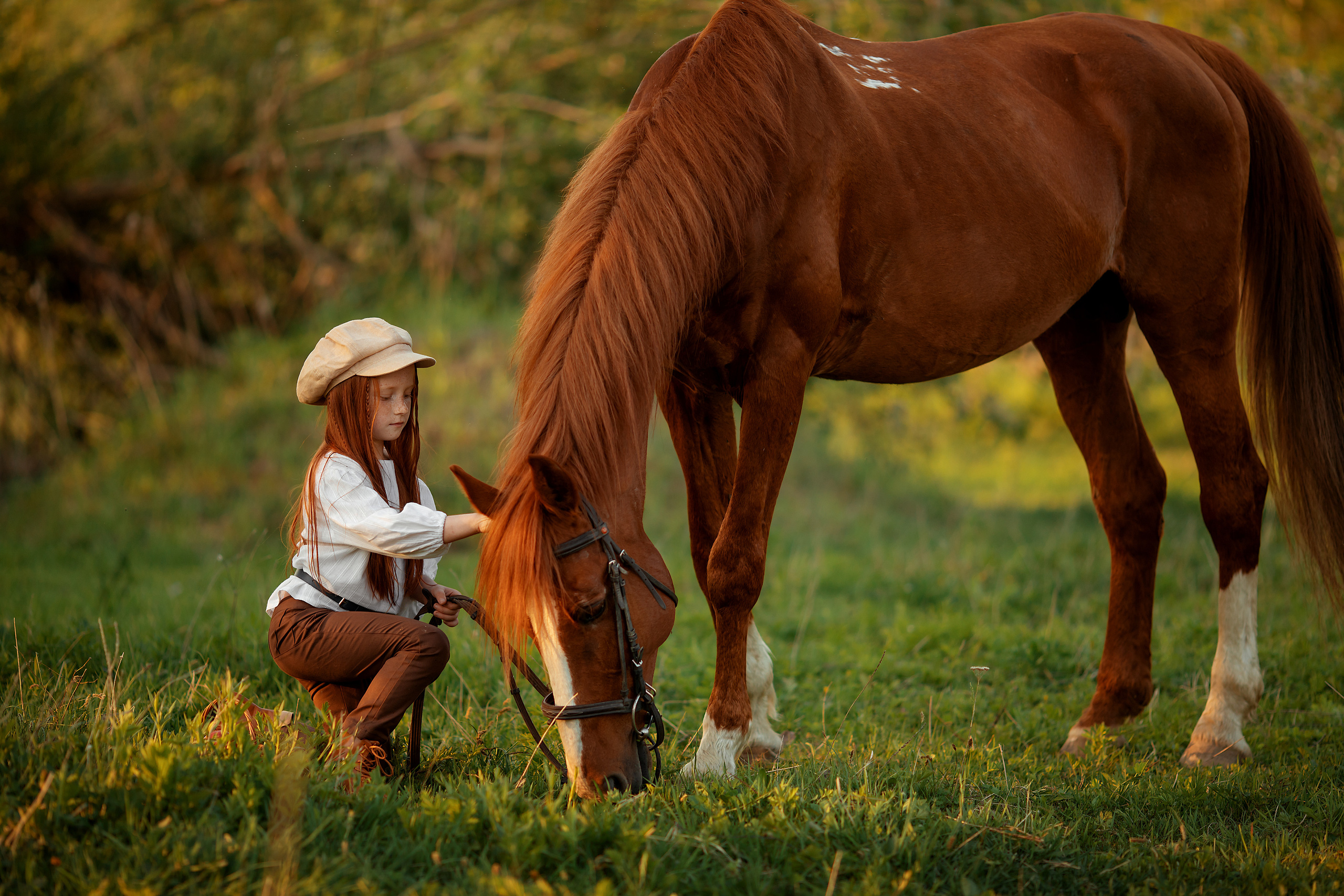 Фотосъемка с лошадью. Семейный и детский фотограф в Хабаровске Савишина Светлана
