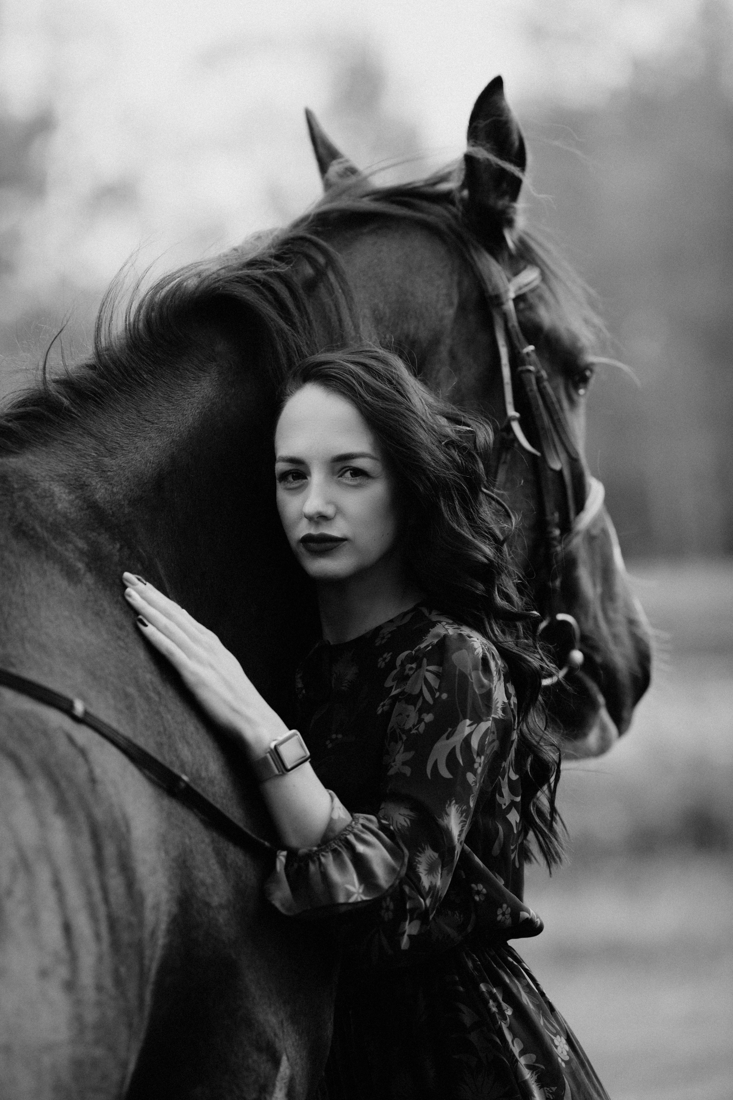 Фотосъемка с лошадью. Семейный и детский фотограф в Хабаровске Савишина Светлана