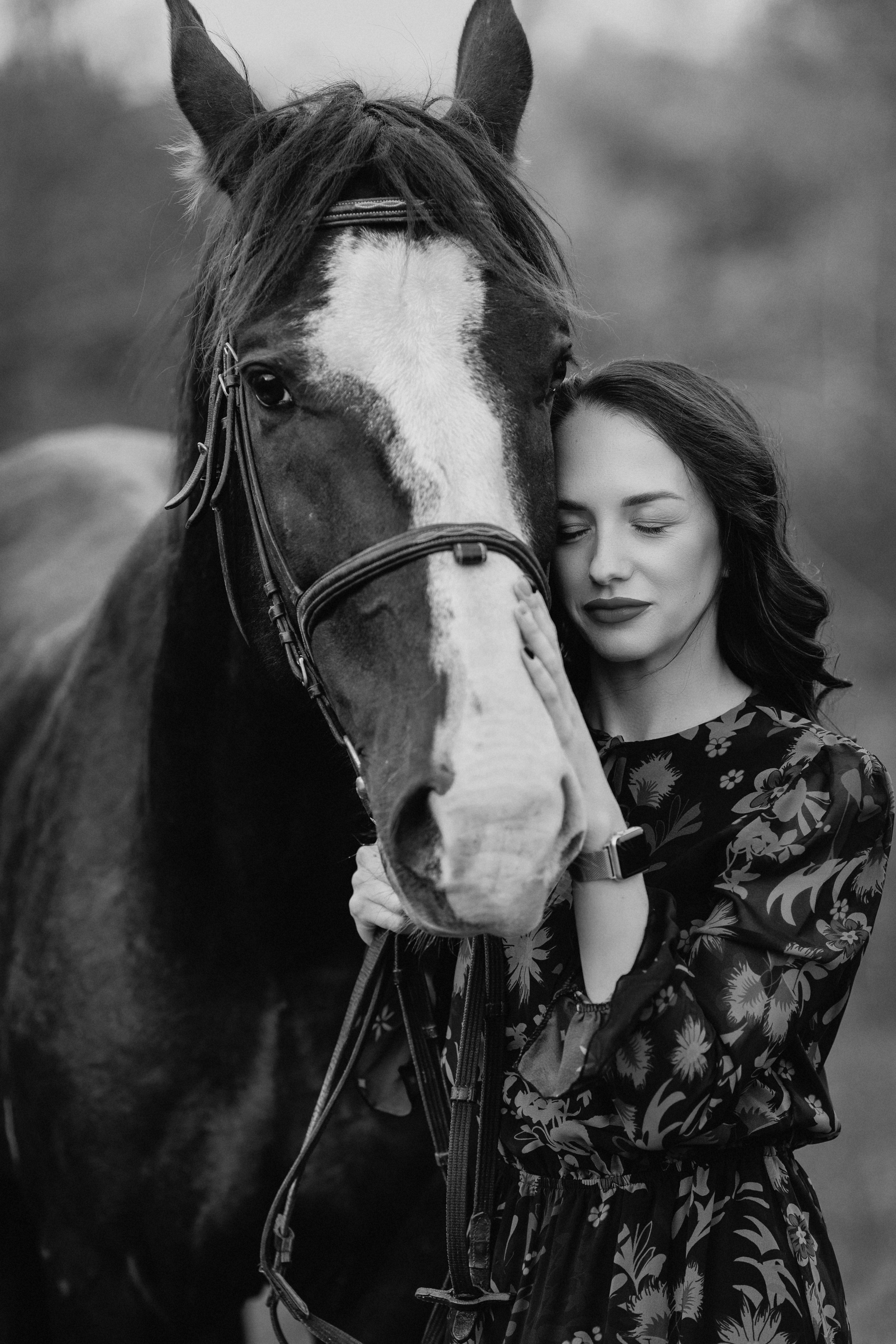 Фотосъемка с лошадью. Семейный и детский фотограф в Хабаровске Савишина Светлана