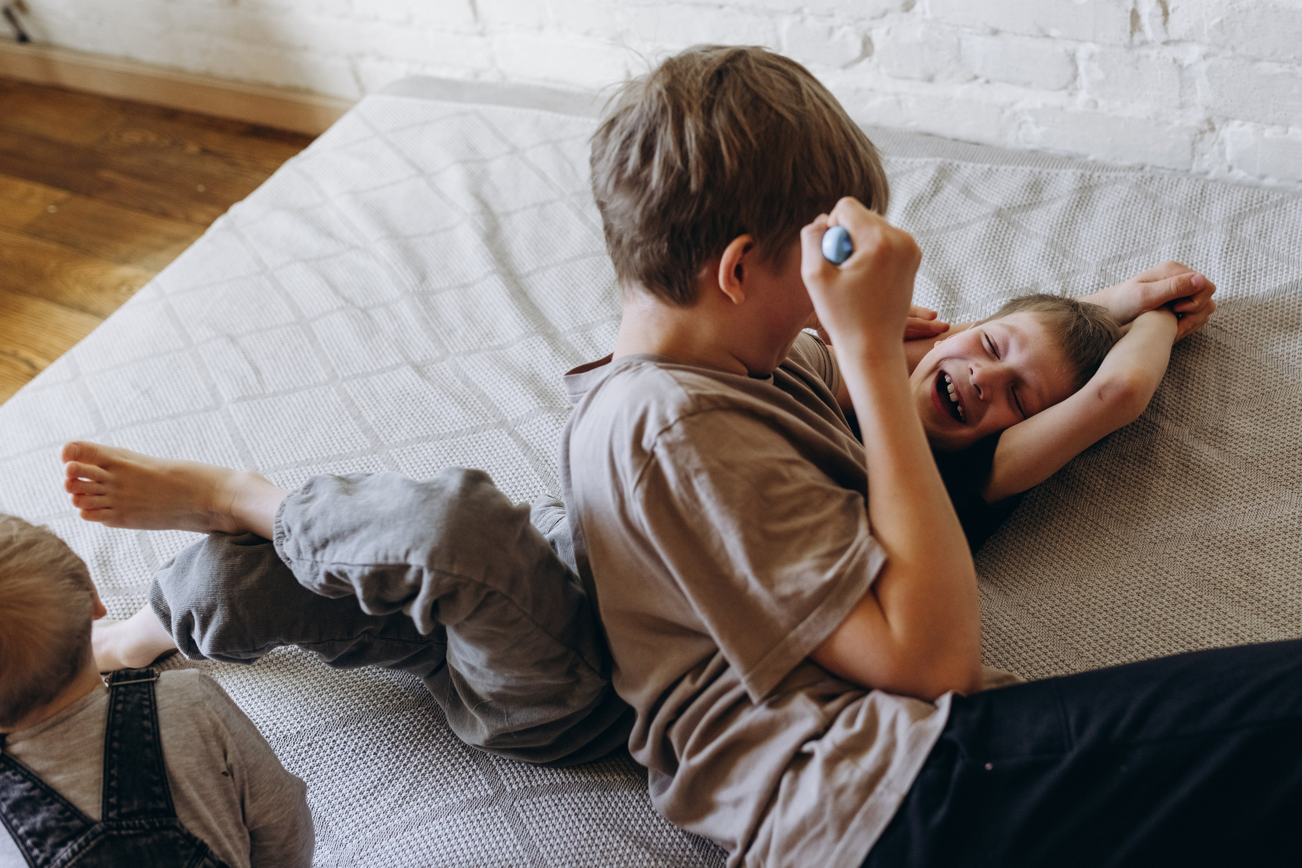 Сёстры — братья. Фотограф Людмила Оюн