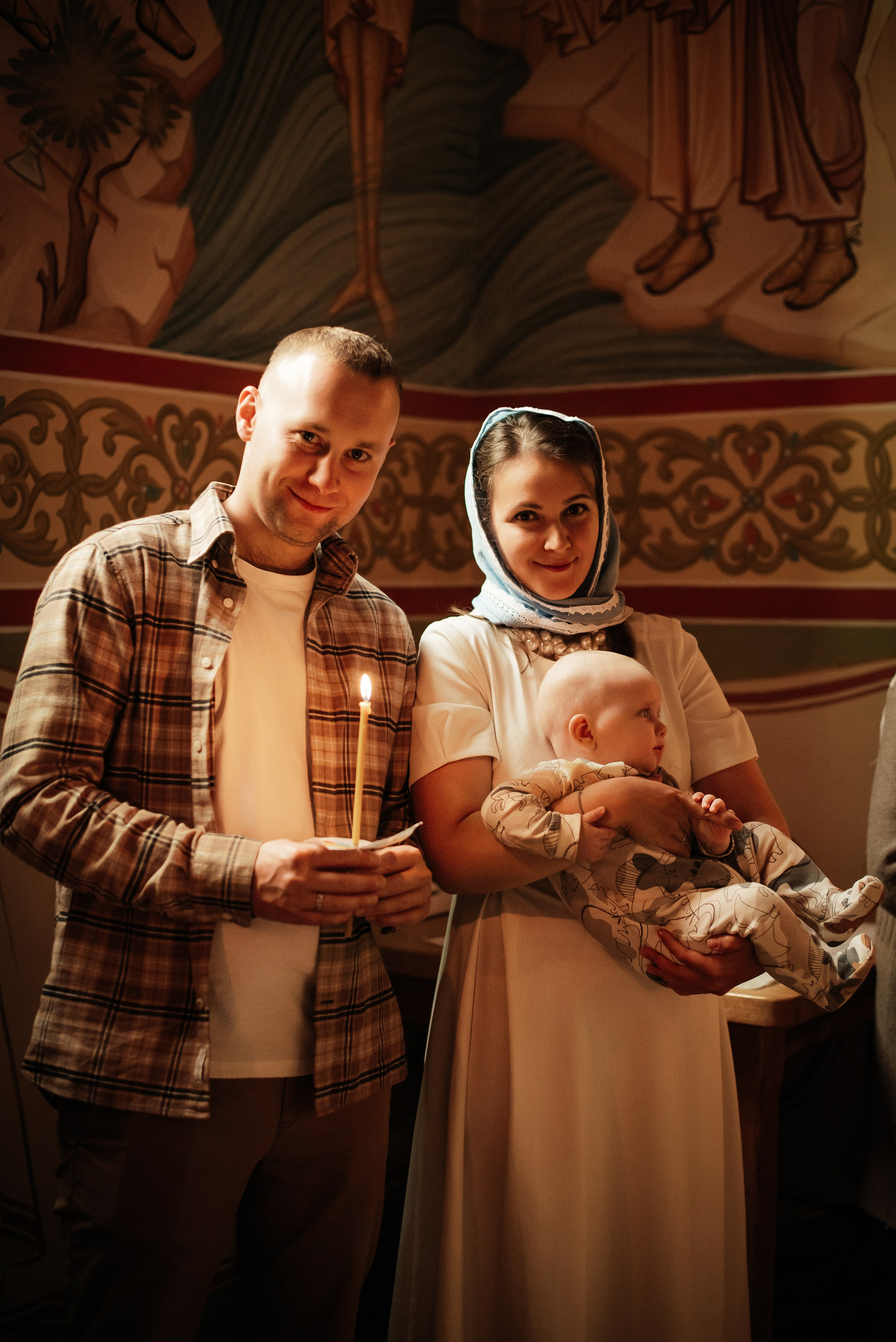 Крещение. Фотограф новорожденных и беременности Сергиев Посад Усачева Ирина