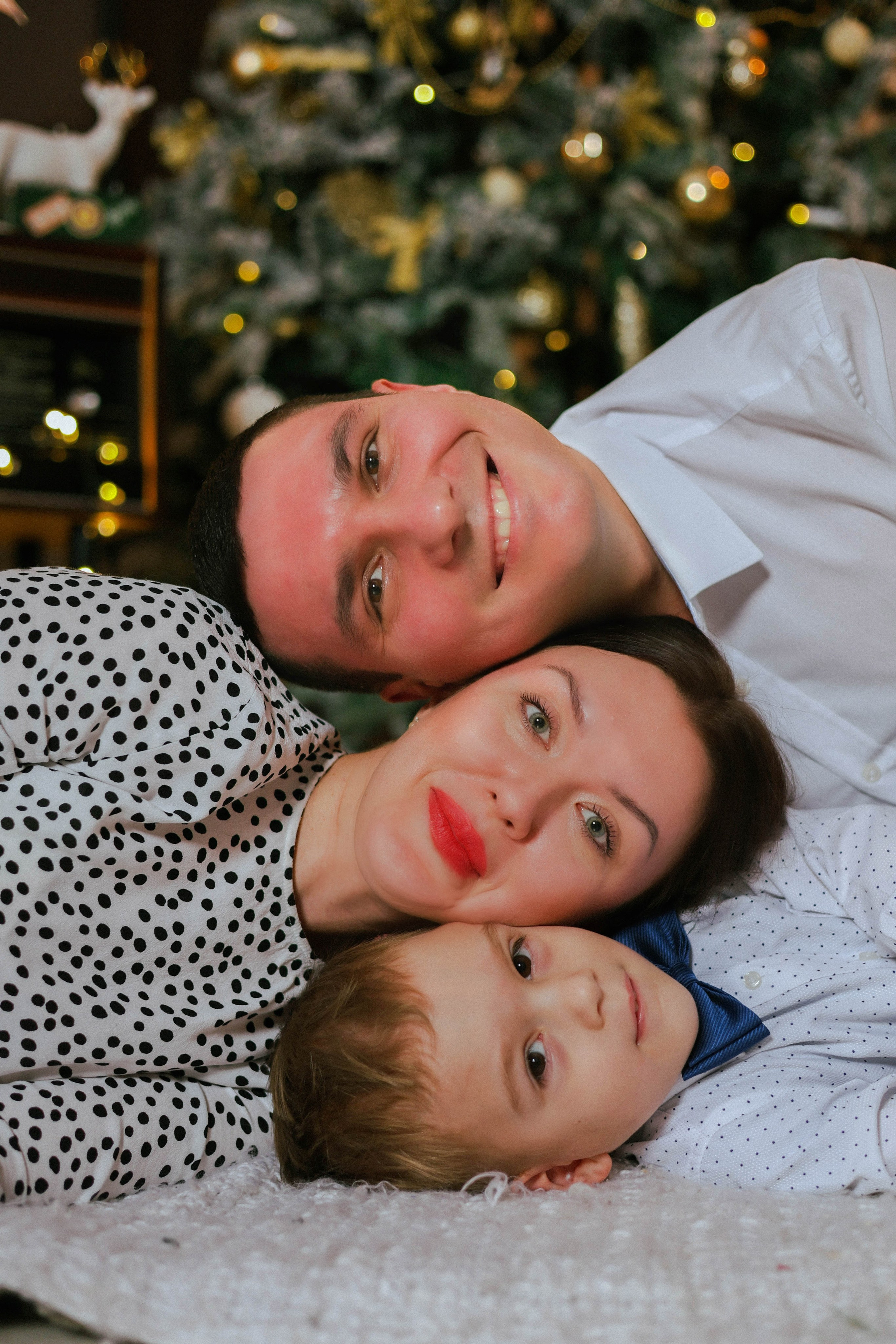 Новогодняя история «Мария и ее семья». Фотограф в Москве Анастасия Калинина