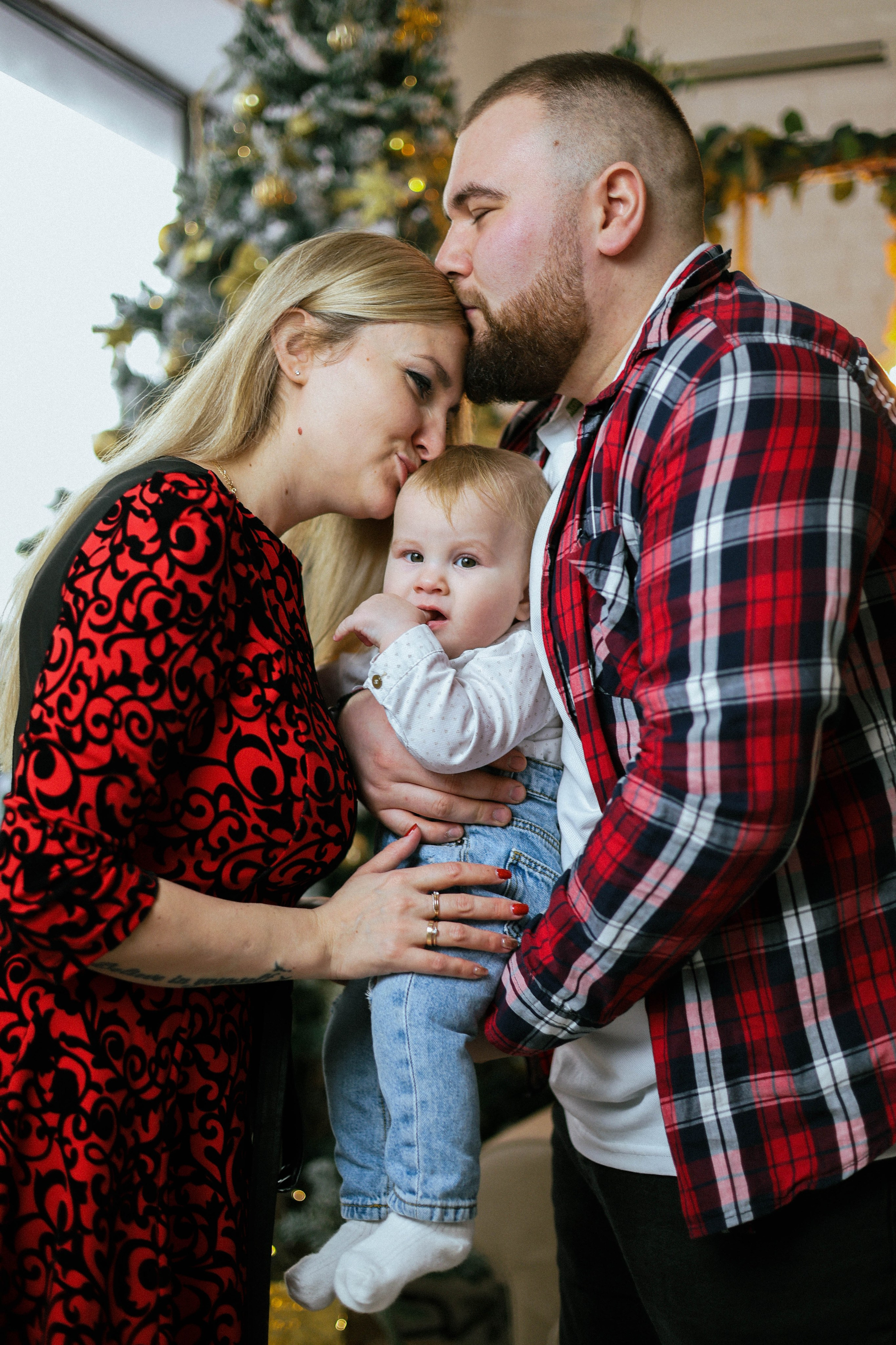 Новогодняя история «Валентина и ее семья». Фотограф в Москве Анастасия Калинина