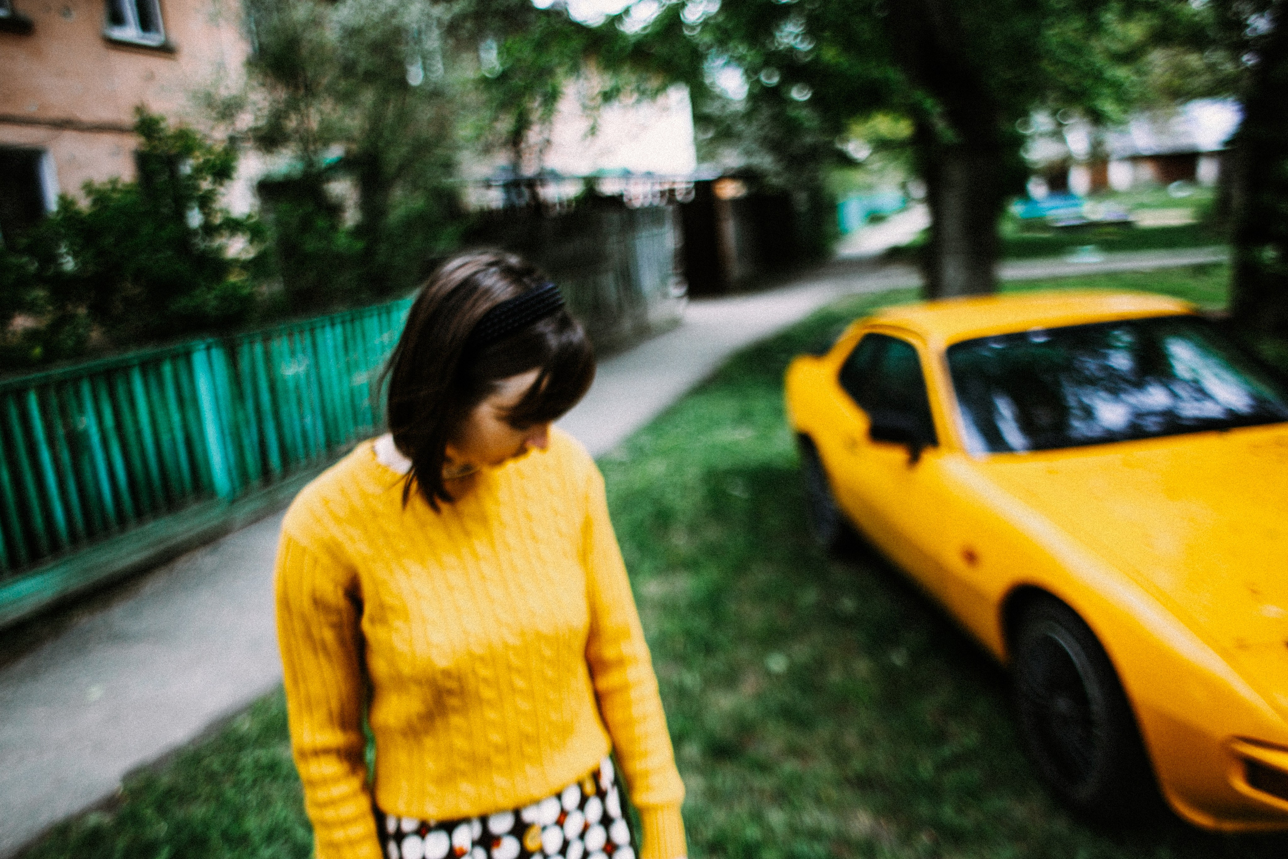 Аня. Майский жёлтый. Фотограф в Нижнем Новгороде