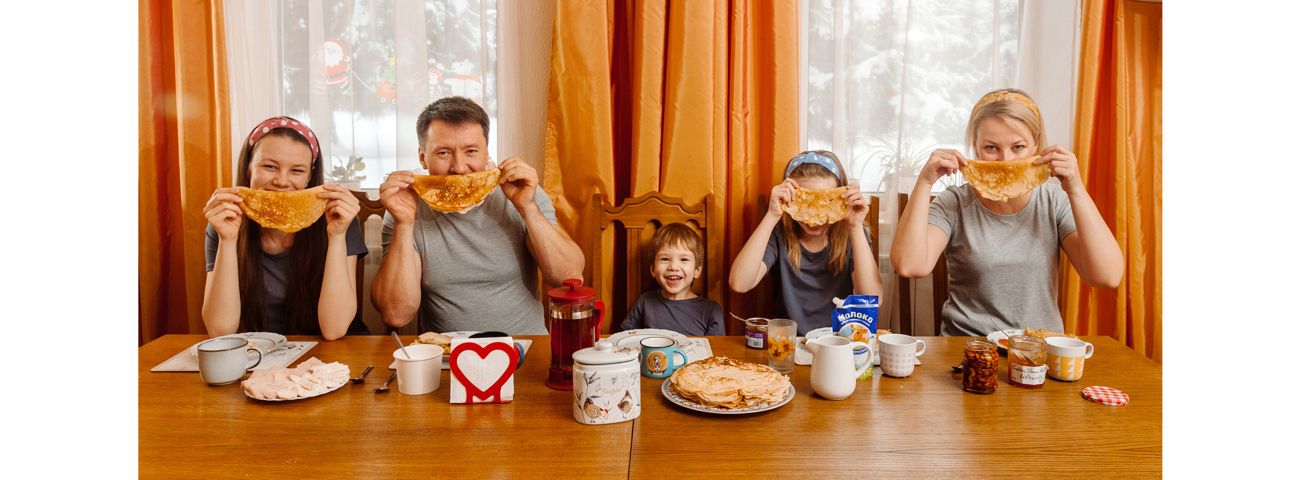 Зовите нас на свои семейные блинные съемки!. Семейный фотограф в Москве Елена Снегирева
