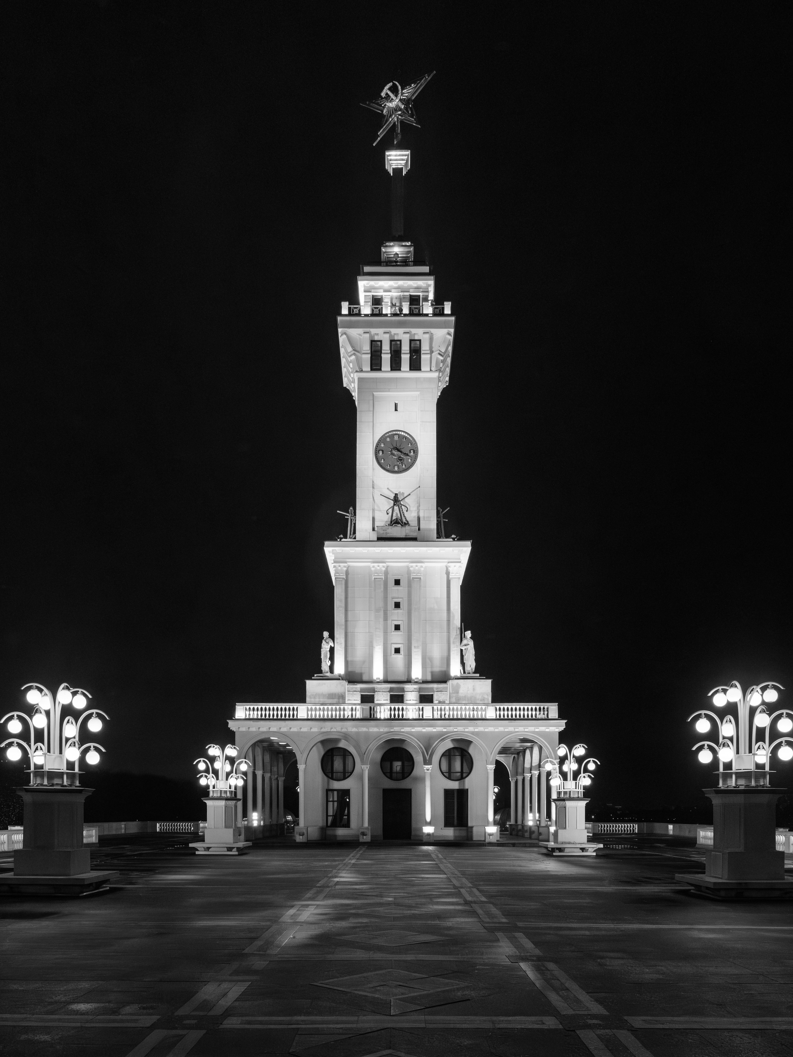 Северный речной вокзал. Михаил Мулач | Архитектурный фотограф