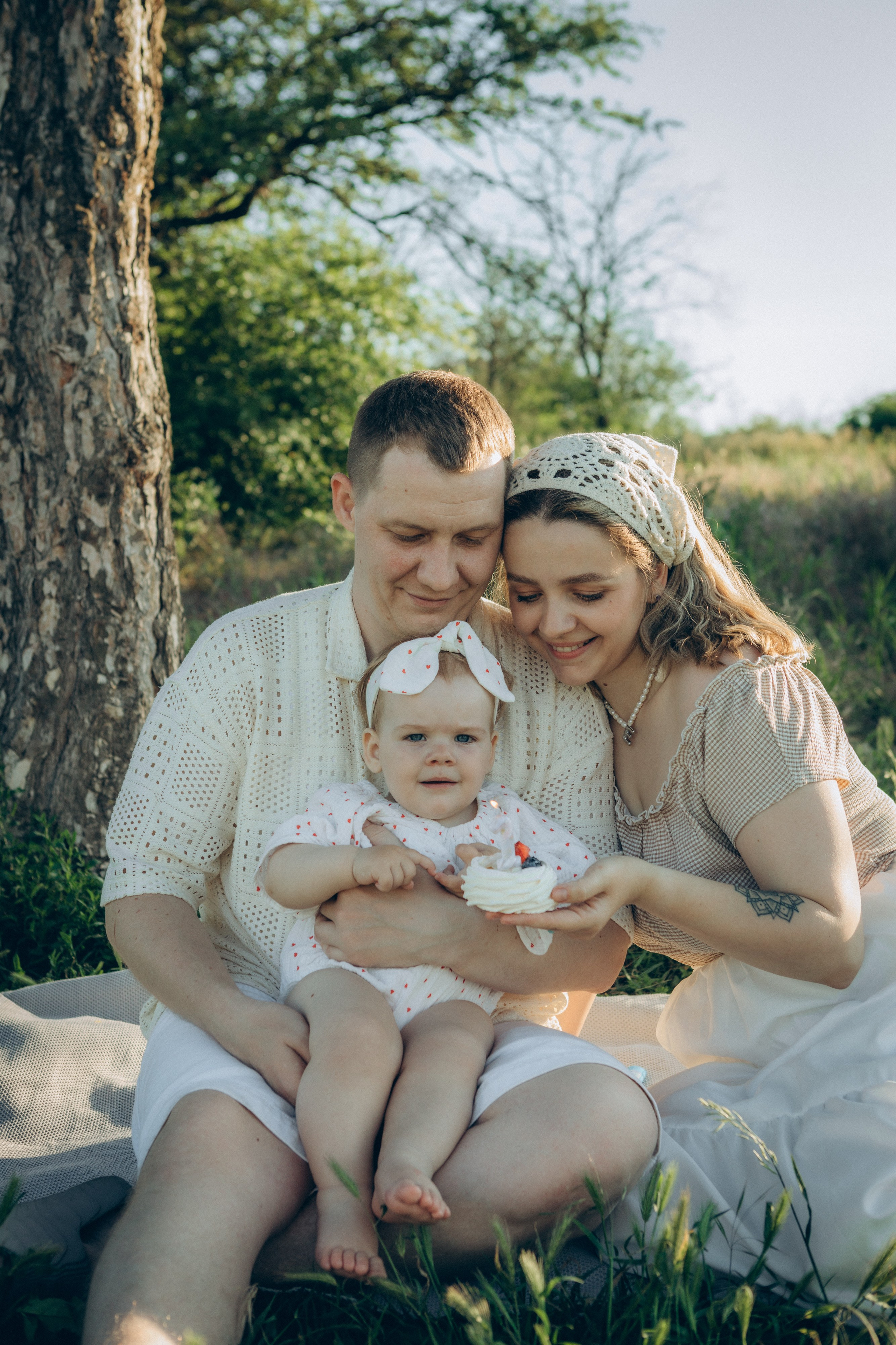 Еве 1 годик. Семейный фотограф и фотограф на роды в Ростове-на-Дону Мухина Виктория