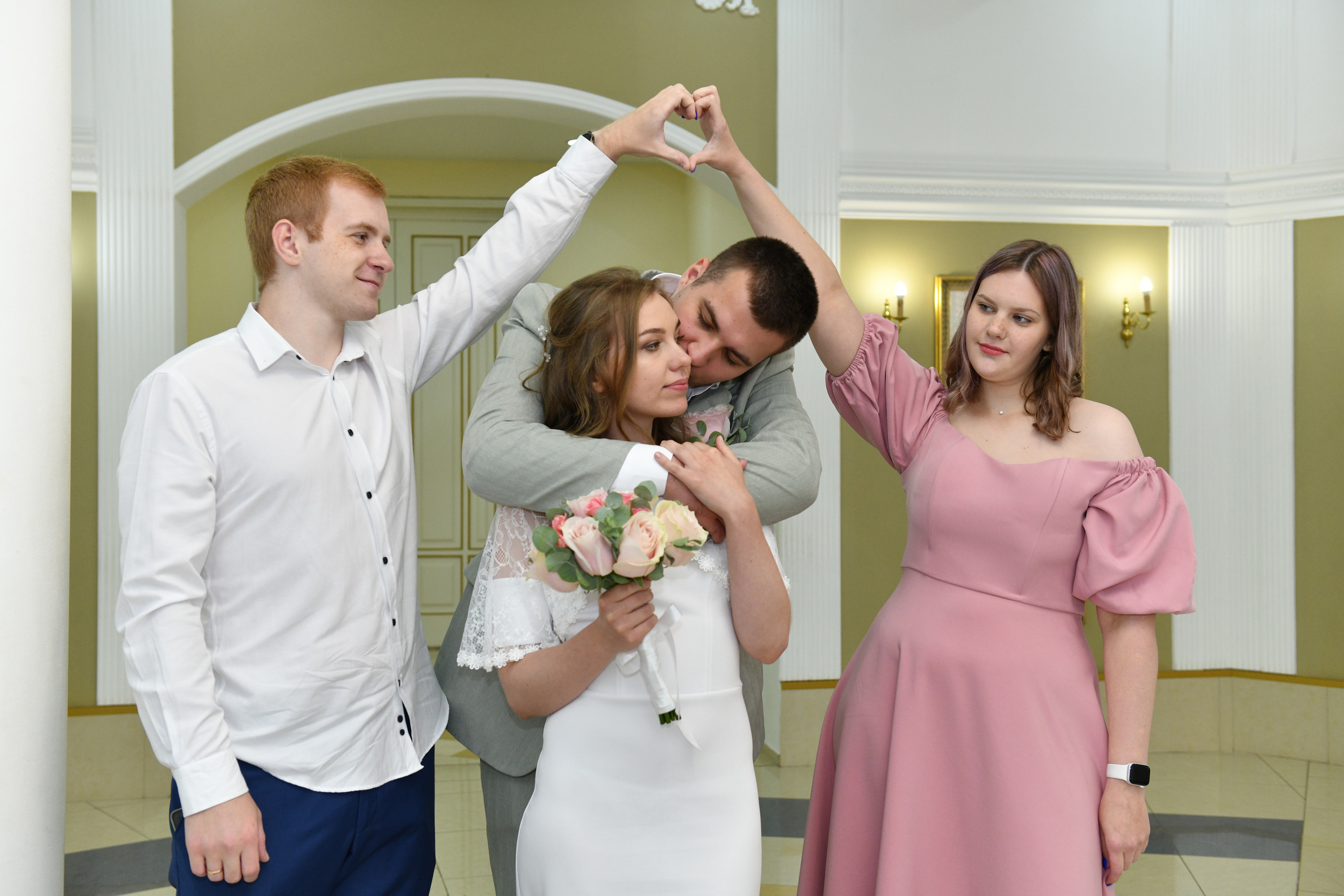 Мария и Артём. Таганский ЗАГС. Свадебный и портретный фотограф в Москве Галина Борисова