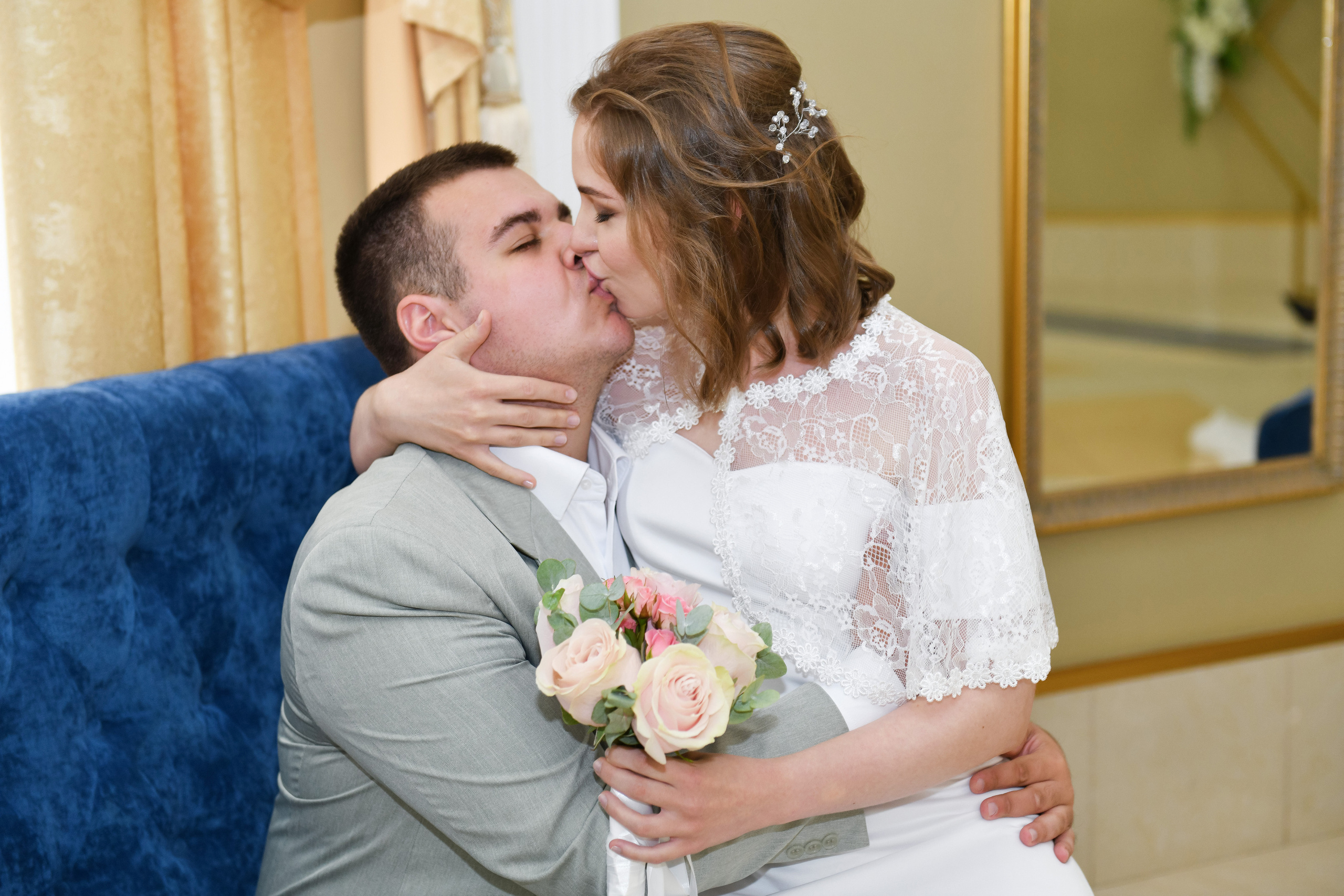 Мария и Артём. Таганский ЗАГС. Свадебный и портретный фотограф в Москве Галина Борисова