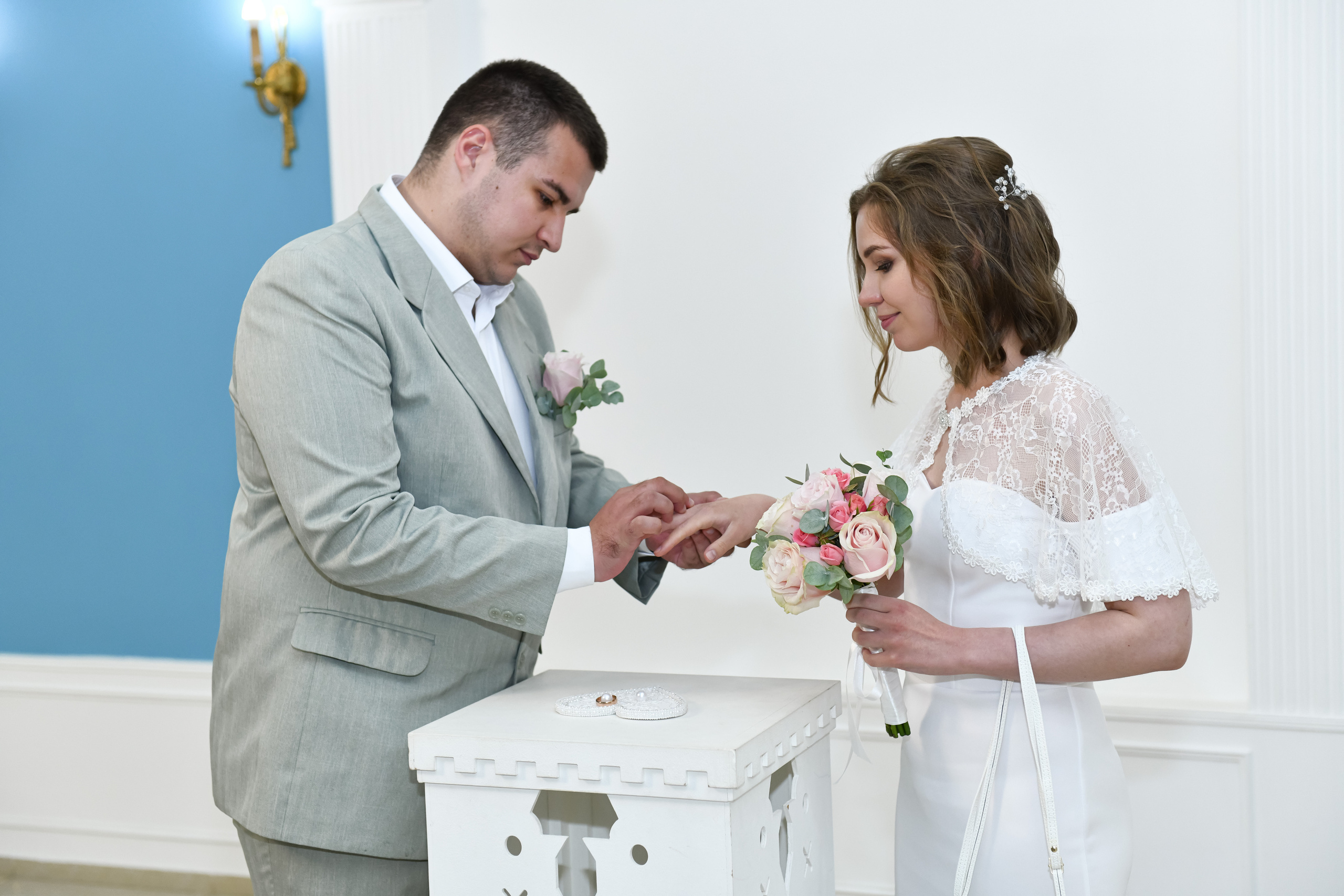 Мария и Артём. Таганский ЗАГС. Свадебный и портретный фотограф в Москве Галина Борисова