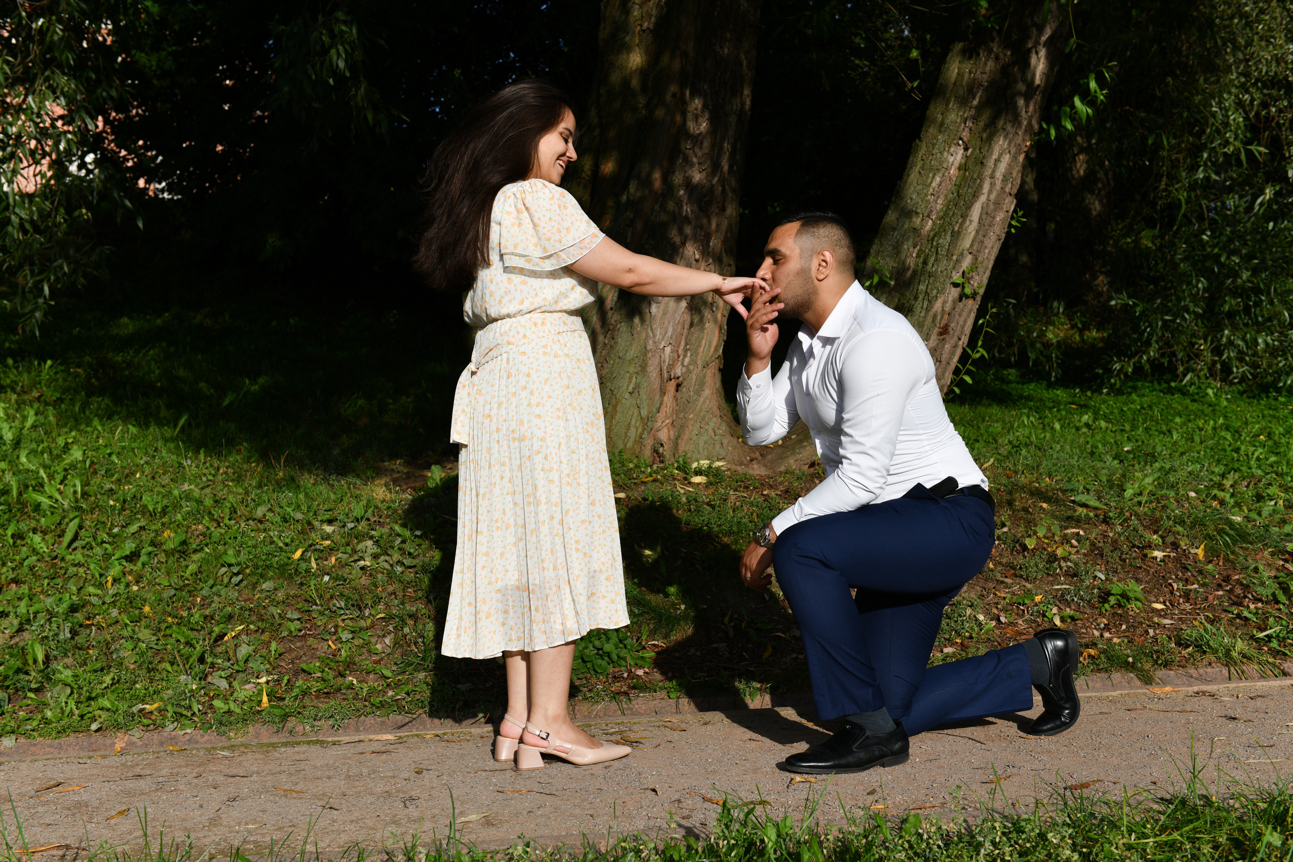 Омар и Рим свадебная прогулка в Царицыно. Свадебный и портретный фотограф в Москве Галина Борисова