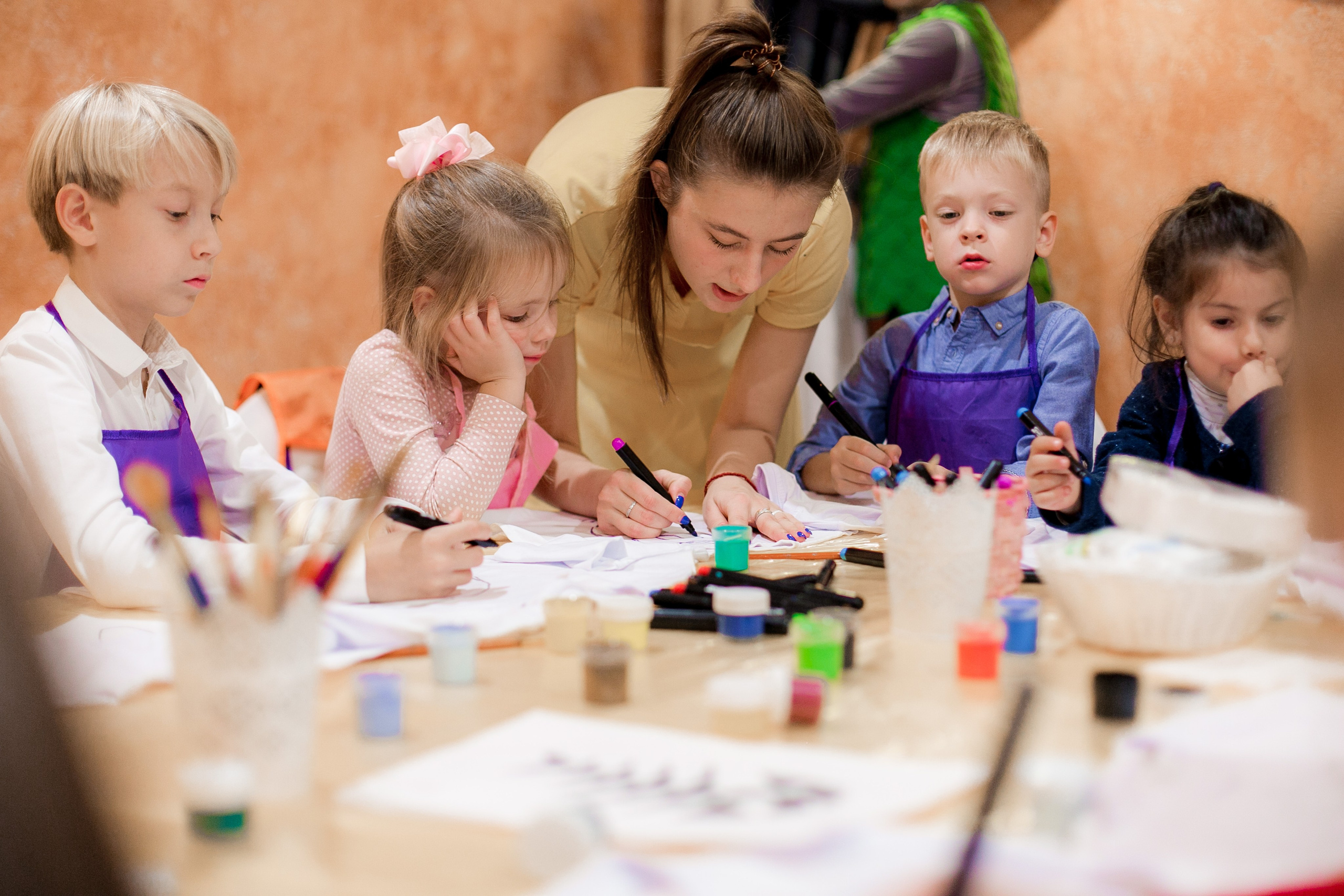 Фотосъемка детского Дня рождения Анечки. Репортажный фотограф Борис Геер