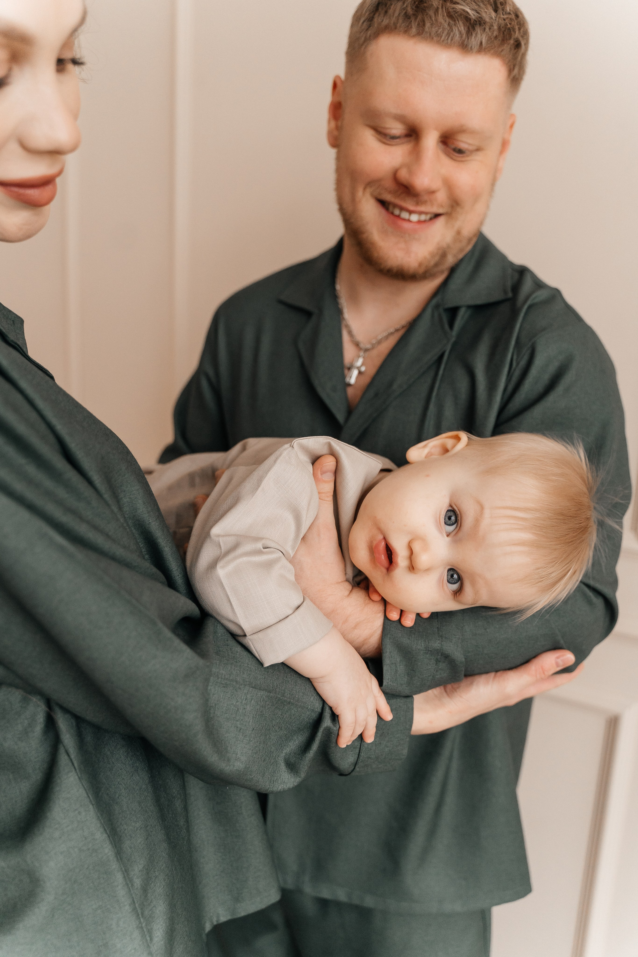 Илья, Таня и Мирон. Волик Мария