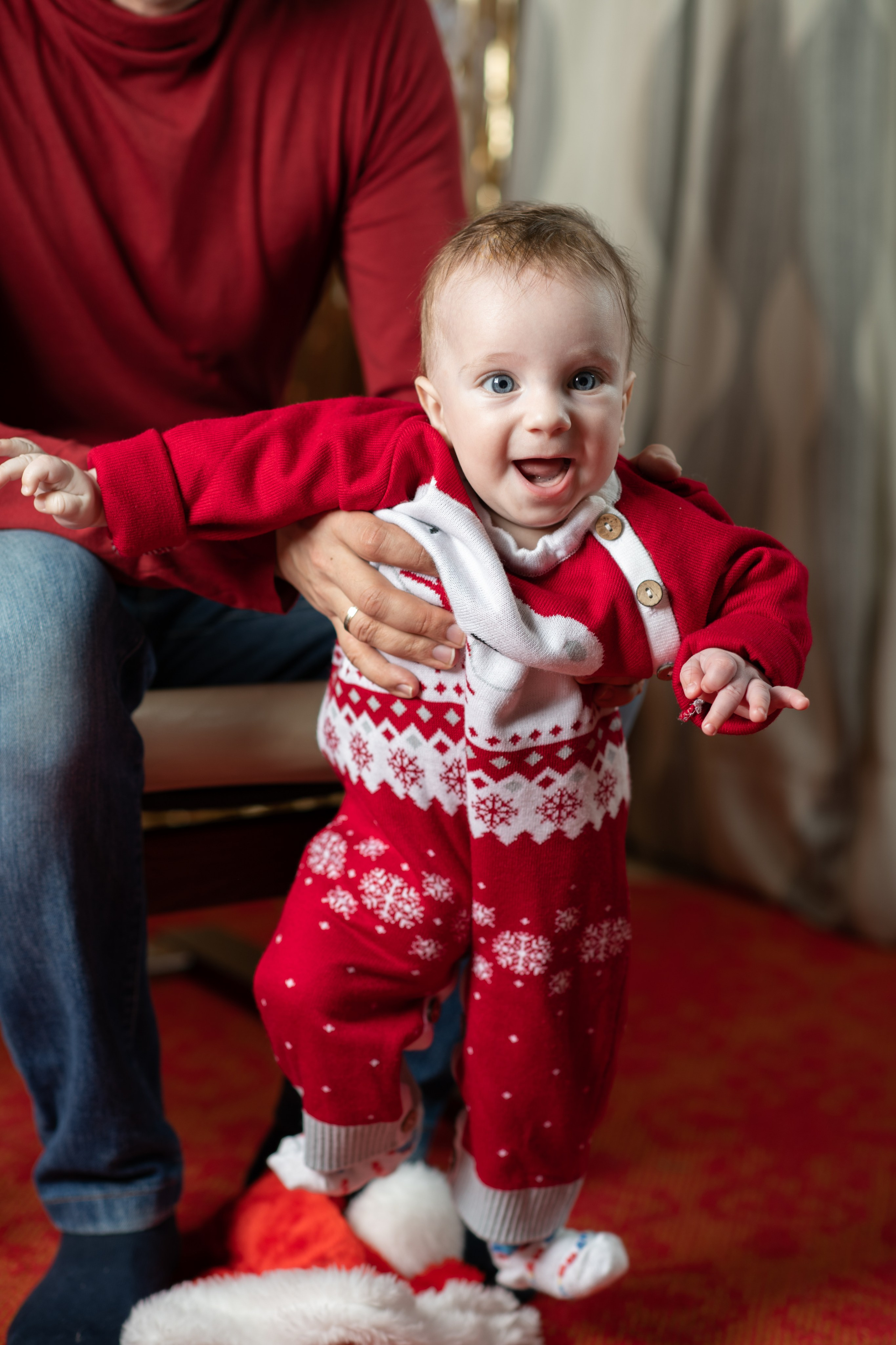 Костя — первый Новый год. Фотограф в Москве и Московской области