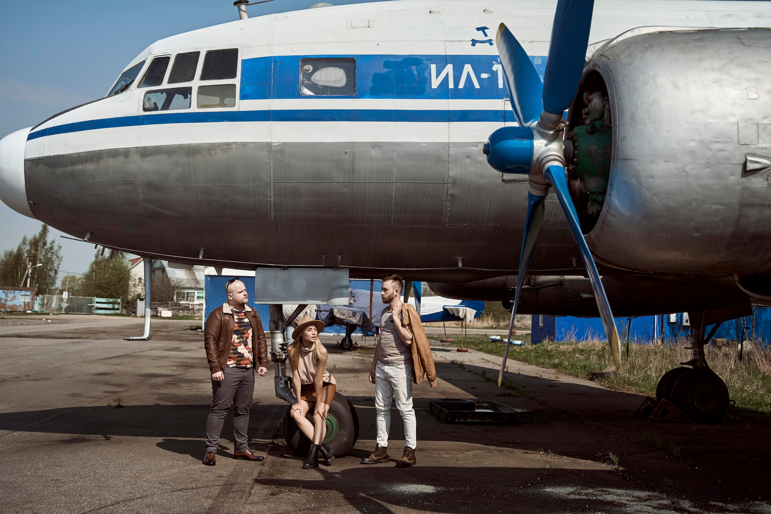 MAYDAYMAYDAY. Съемка на аэродроме. Свадебный фотограф и видеограф из Санкт-Петербурга Агарков Никита