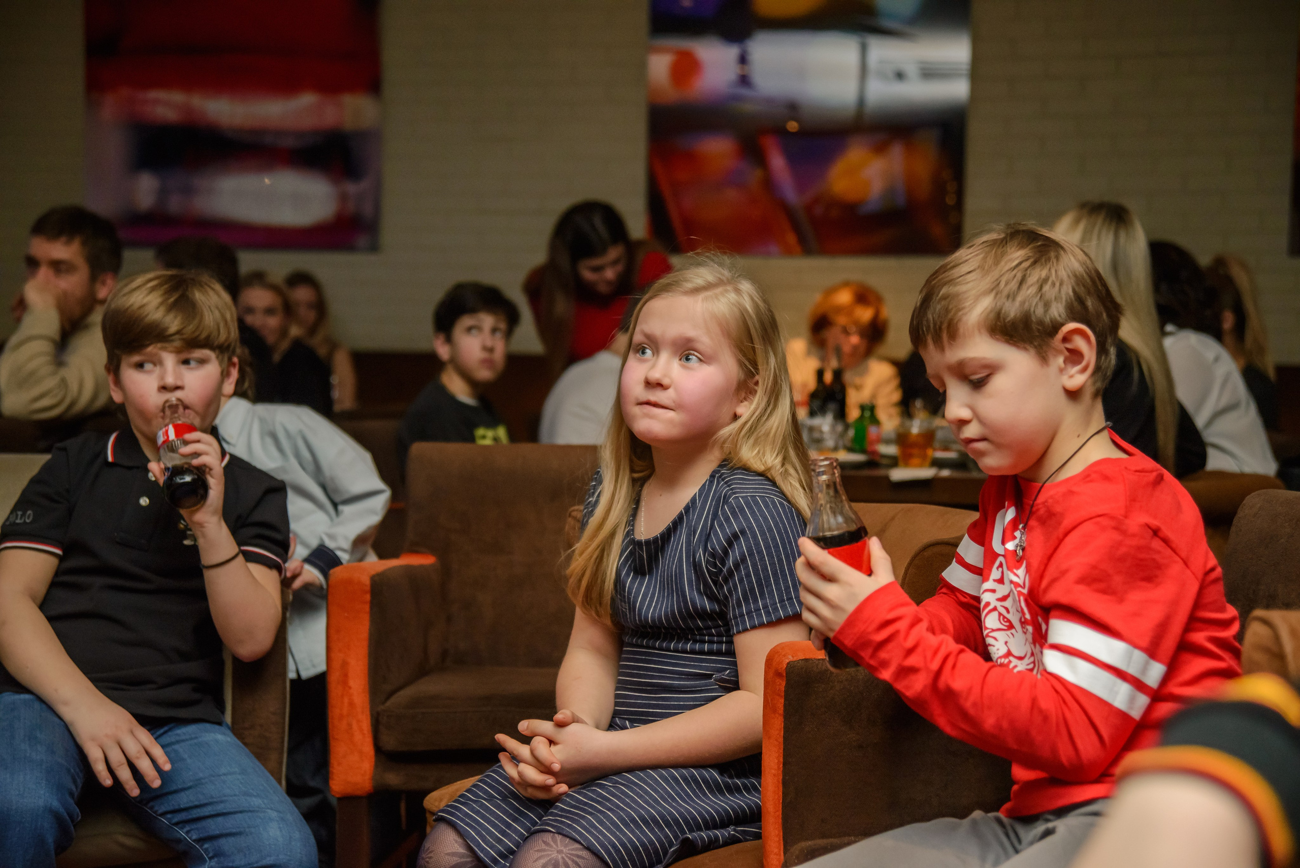 Детский день рождения в ресторане