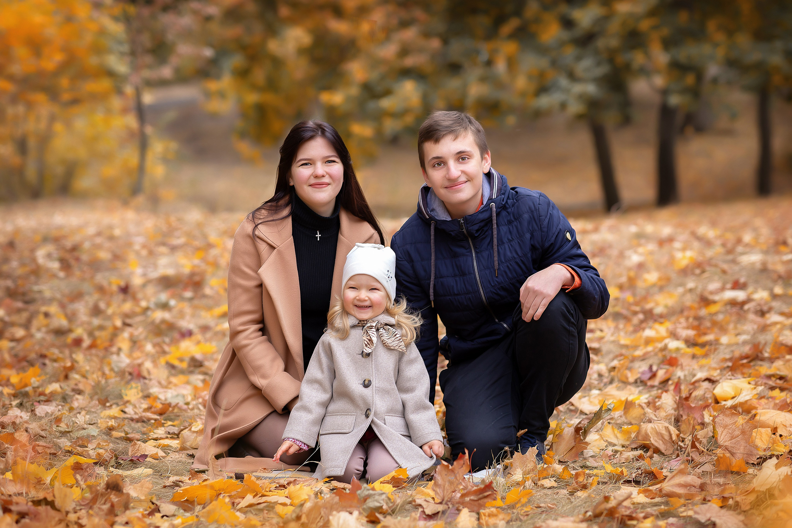 Лизочка, татьяна и Роман. Фотограф на крещение и венчание