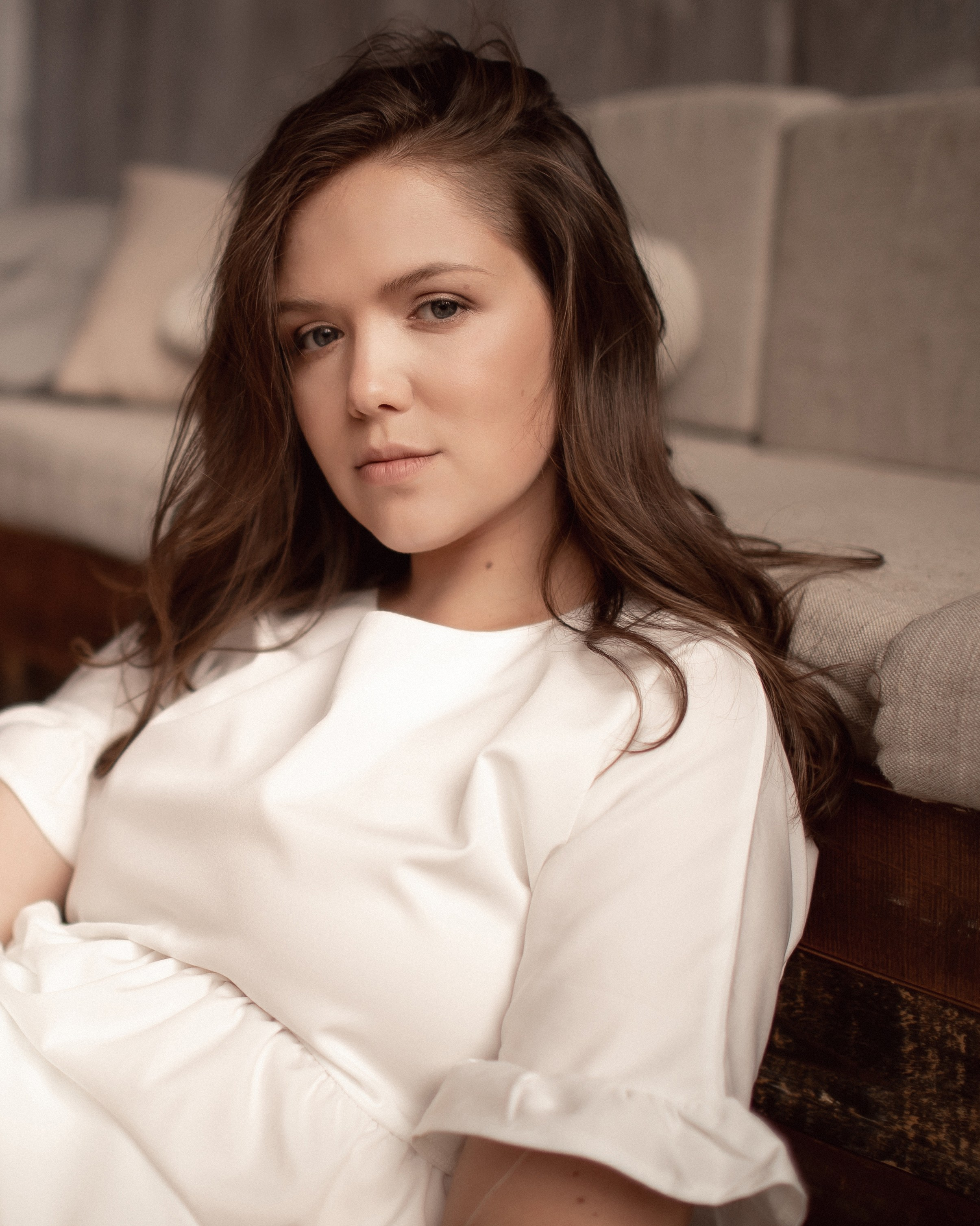 Валерия и Геннадий с крошкой. Семейный фотограф в Москве