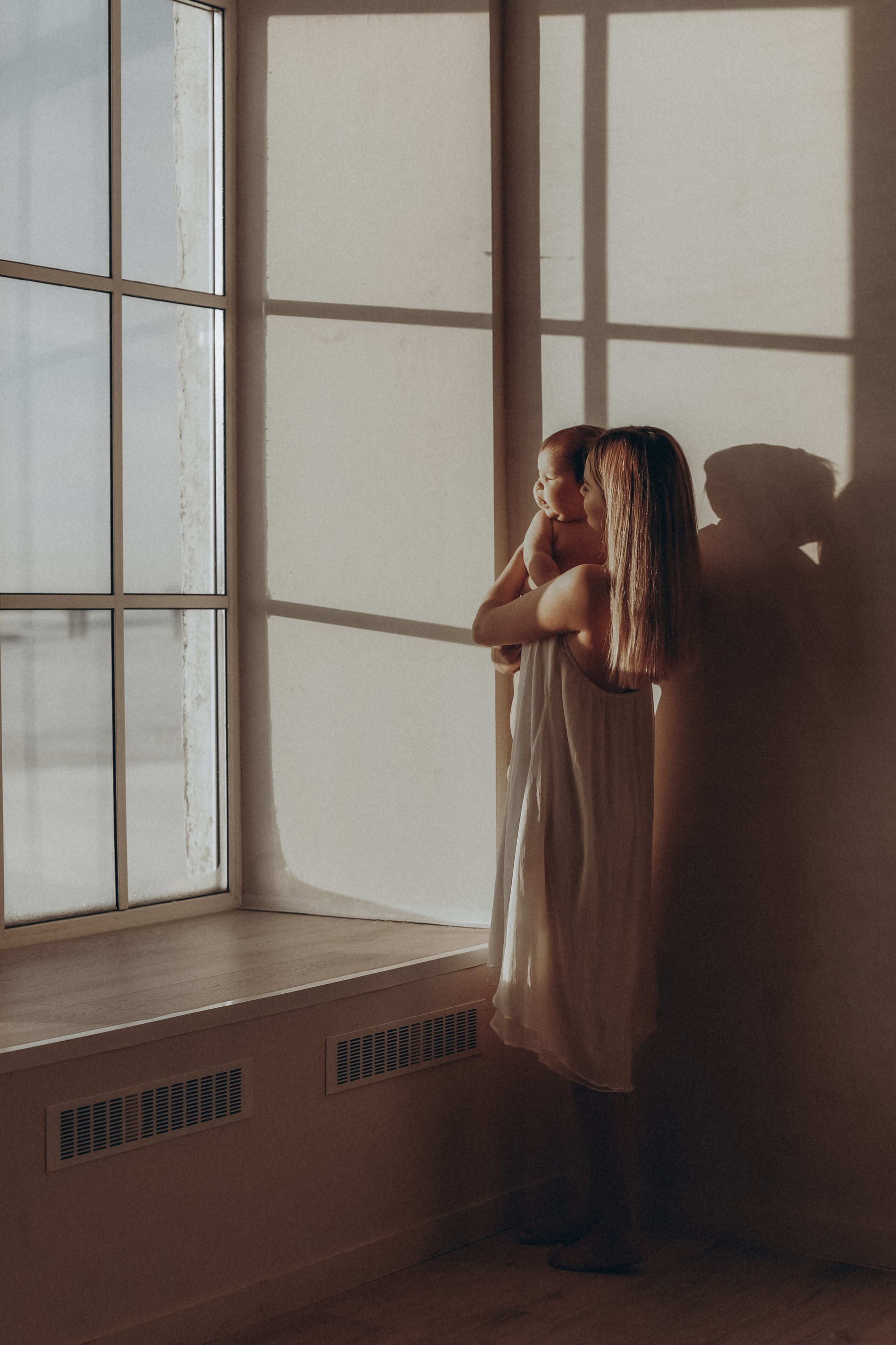 Фотосессия материнства. Студийная и домашняя съемка с детьми. Семейный и фотограф новорожденных в Санкт-Петербурге Ольга Руденко