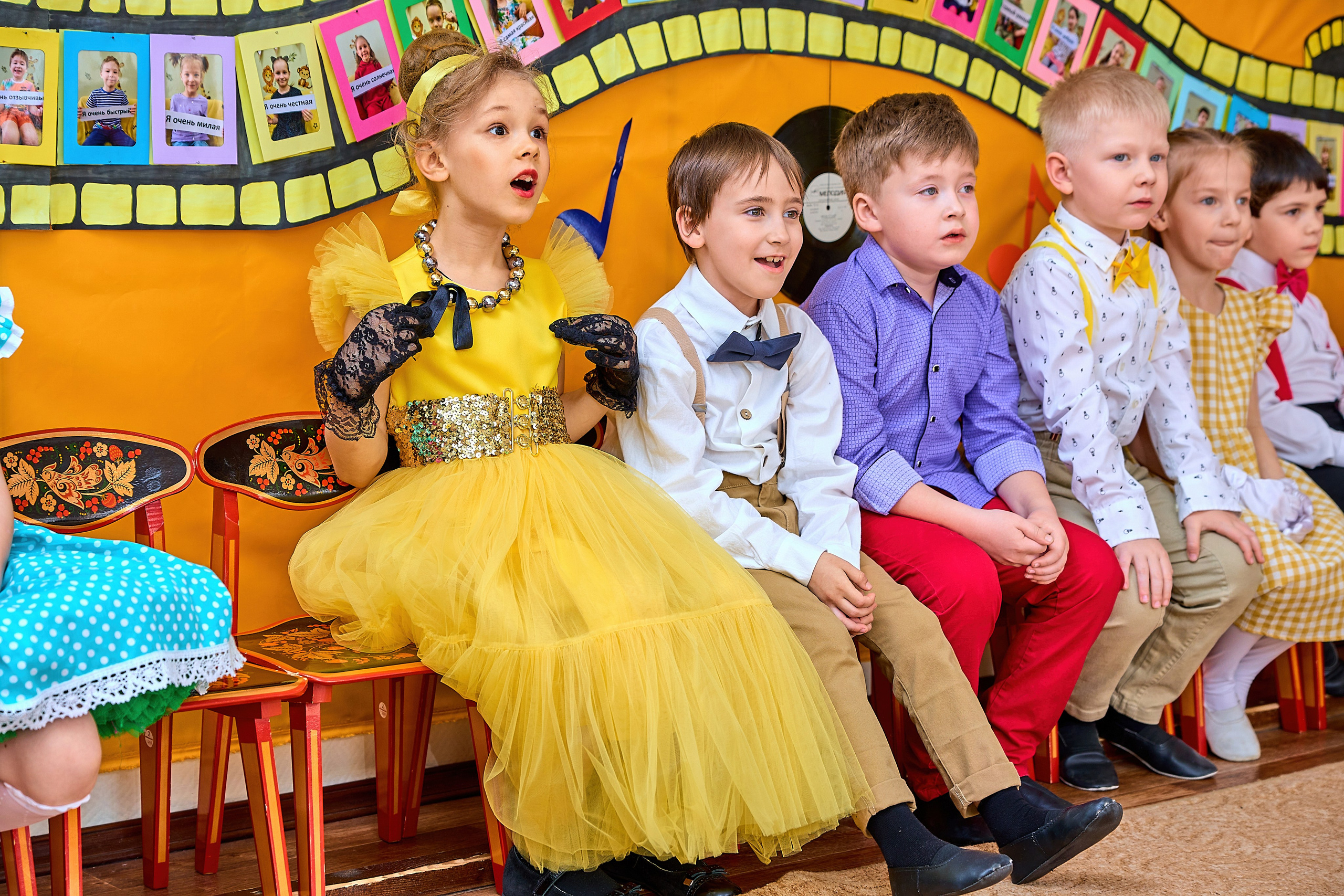 Фотосъёмка выпускного утренника в детском саду. Выпускные альбомы в Москве фотограф Алина Пащук
