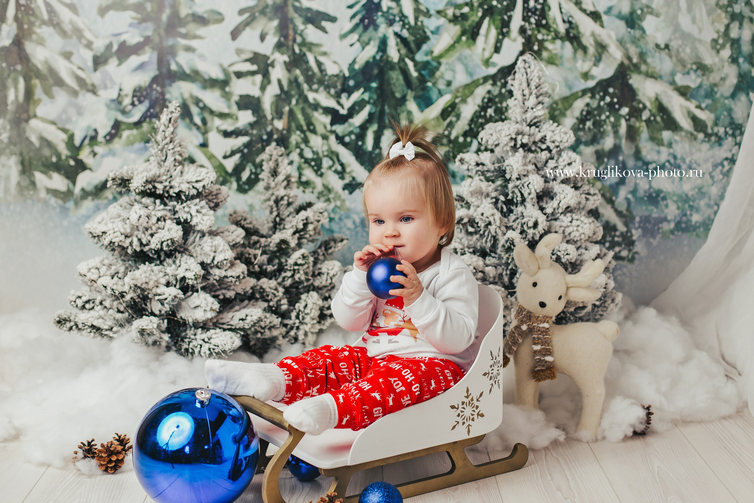 Машенька. Годик. Фотограф новорожденных и детский в Сергиевом Посаде Кругликова Юлия