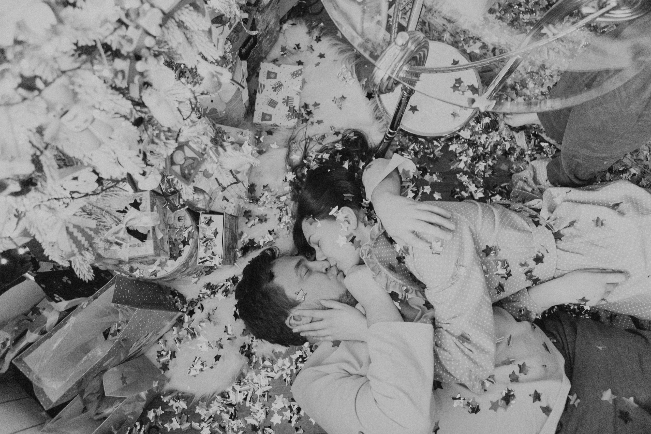 Новогодняя фотосессия дома Москва. Семейный фотограф Маша Тимофеева | Москва