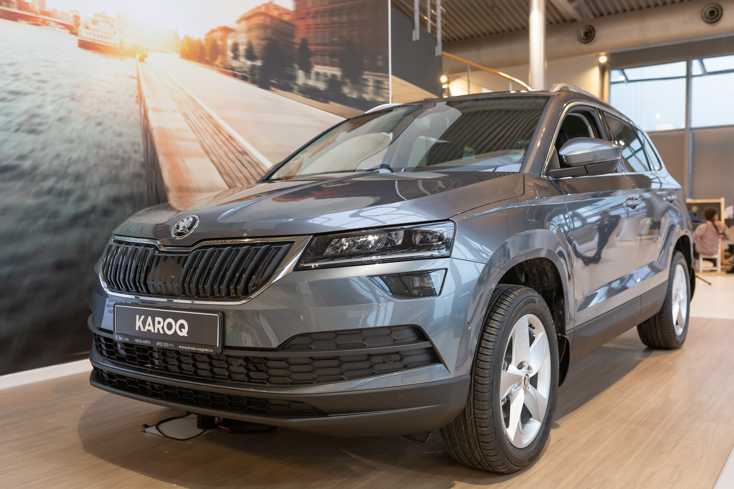 Презентация Škoda Karoq. Свадебный и Репортажный фотограф в Санкт-Петербурге