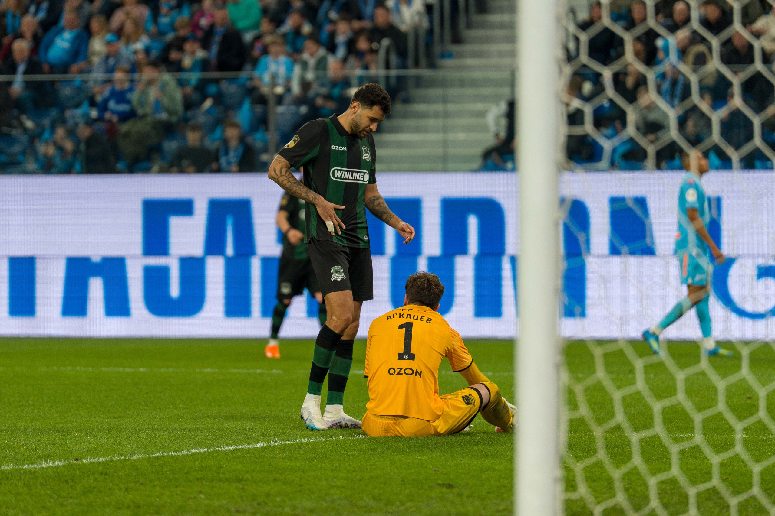 Зенит — Краснодар 1:1: фотогалерея матча 24-го тура РПЛ на Газпром Арене | Антон Гауф. Спортивный фотограф в Санкт-Петербурге | Антон Гауф