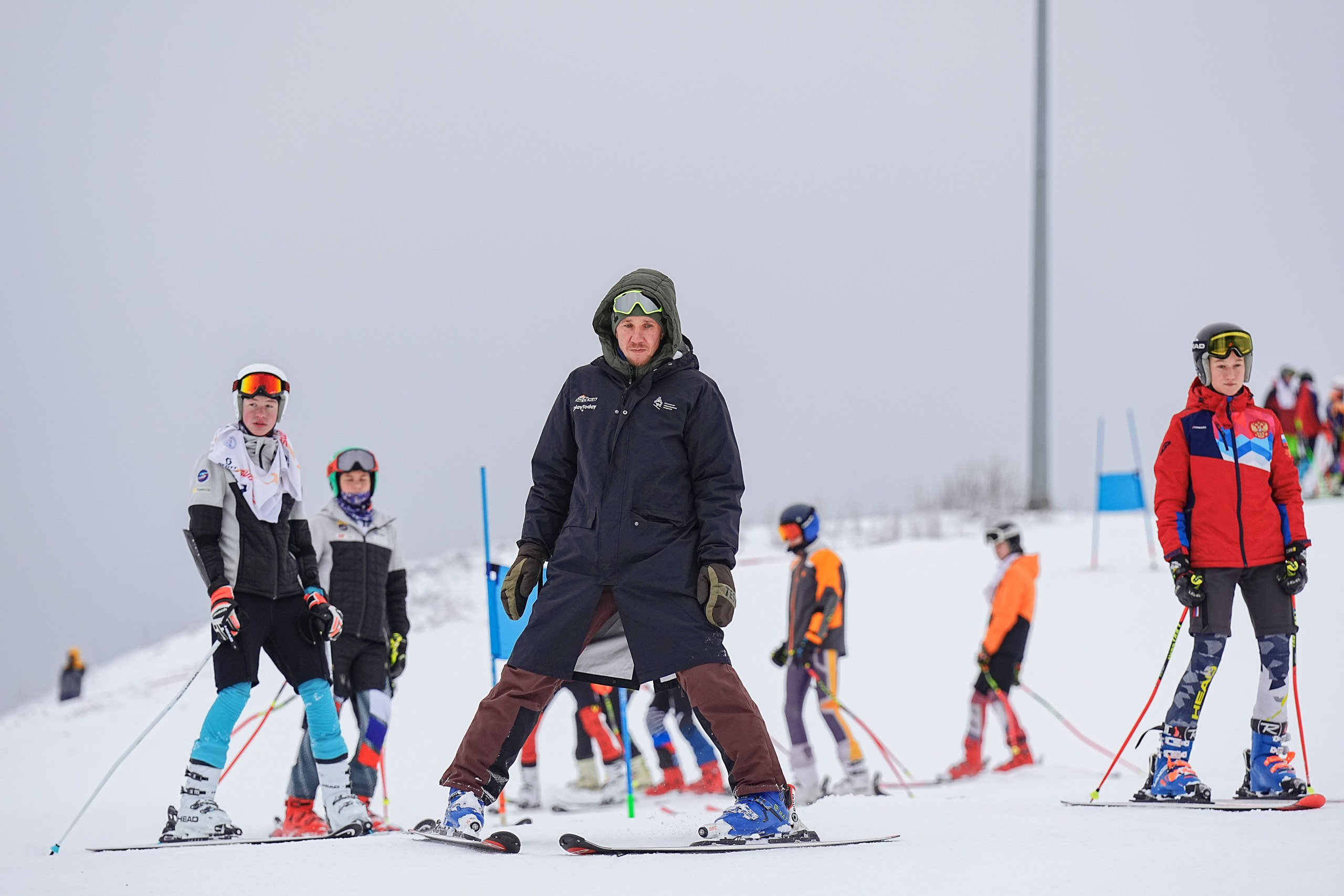 Горные лыжи. Первенство Центрального Федерального Округа. GS U16 Шуколово. Фотограф Студитский Евгений