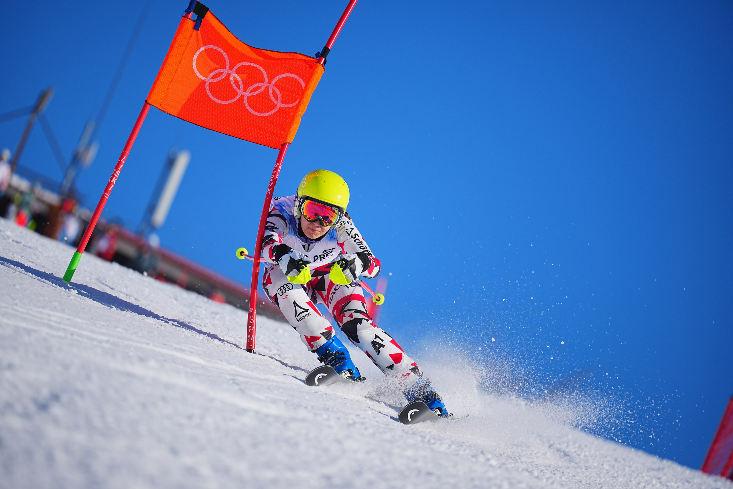 Шуколово. Открытое Первенство МФТИ по горным лыжам. GS, Telemark, 2024. Фотограф Студитский Евгений