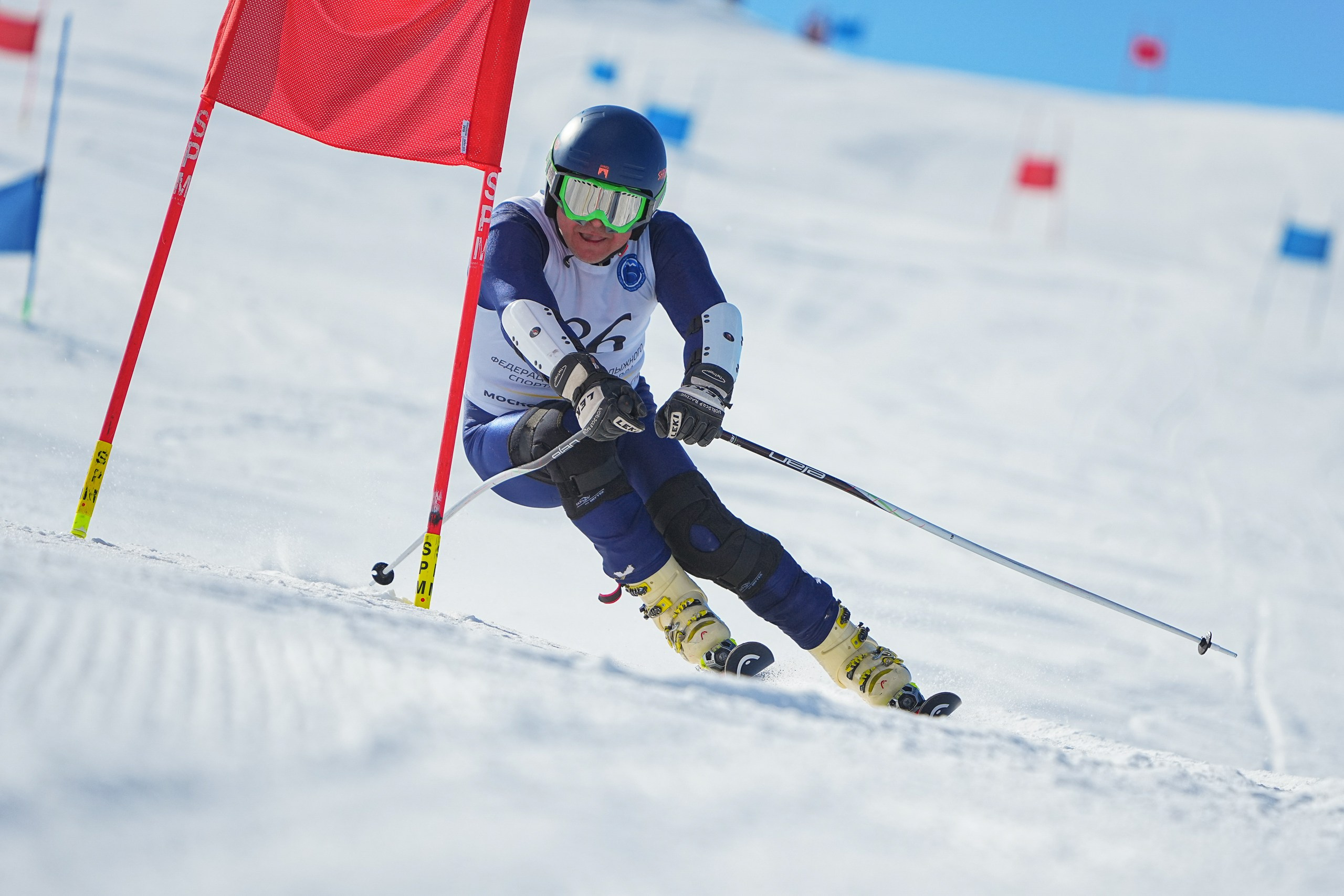 Соревнования «Приз горнолыжного клуба Леонида Тягачева», GS, 2024. Фотограф Студитский Евгений