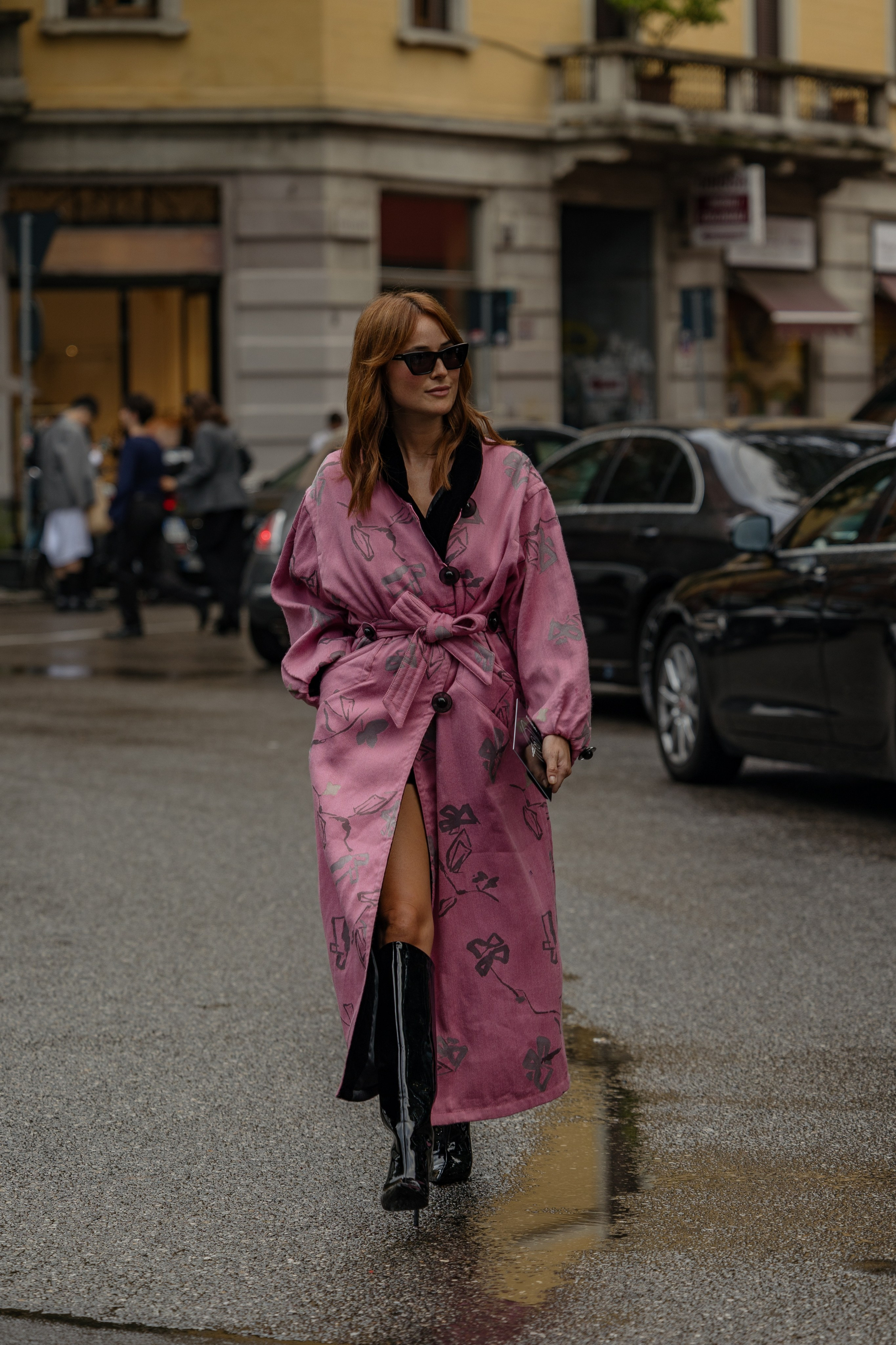 MFW SPRING/SUMMER 2024 EMPORIO ARMANI. Photographer in Milan Ivan Goncharov