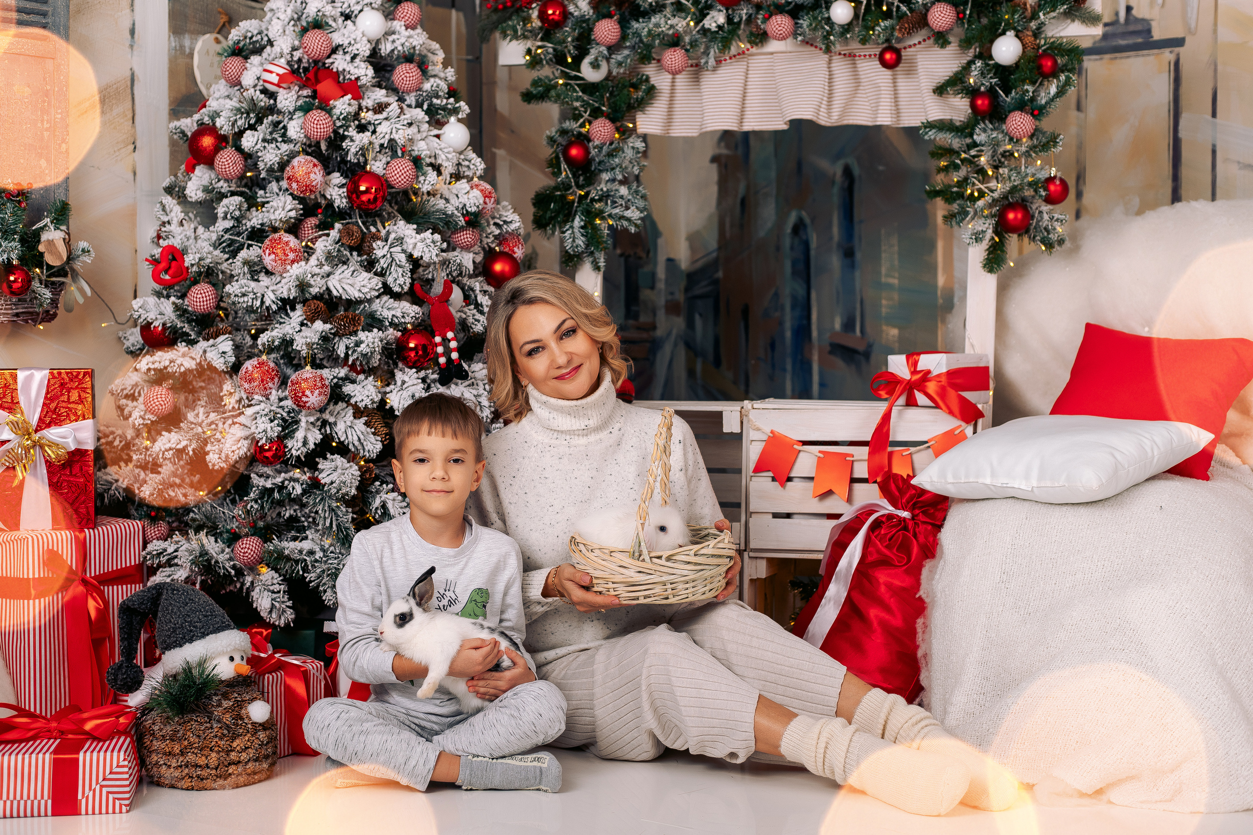 Детский новогодний фотодень в студии в Санкт-Петербурге. Фотограф в Санкт-Петербурге, Анна Скворцова