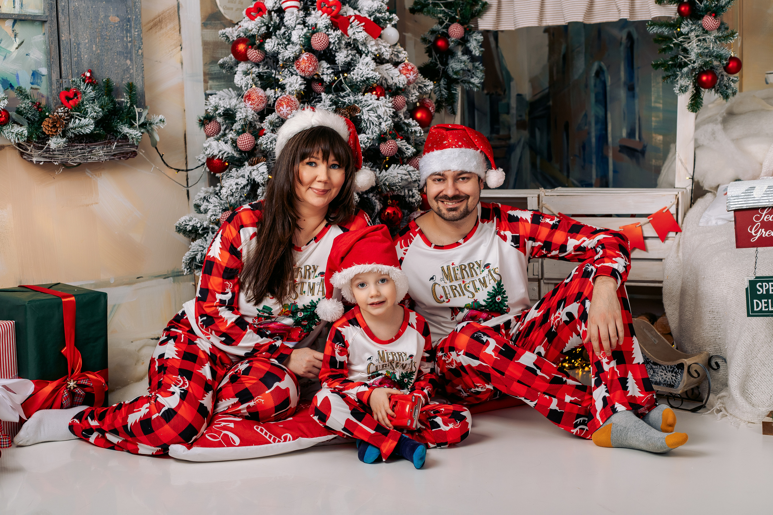 Детский новогодний фотодень в студии в Санкт-Петербурге. Фотограф в Санкт-Петербурге, Анна Скворцова