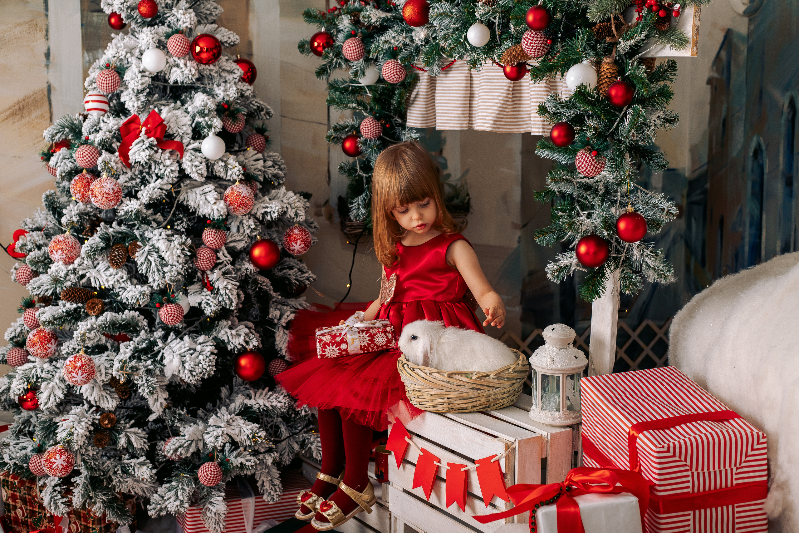 Детский новогодний фотодень в студии в Санкт-Петербурге. Фотограф в Санкт-Петербурге, Анна Скворцова