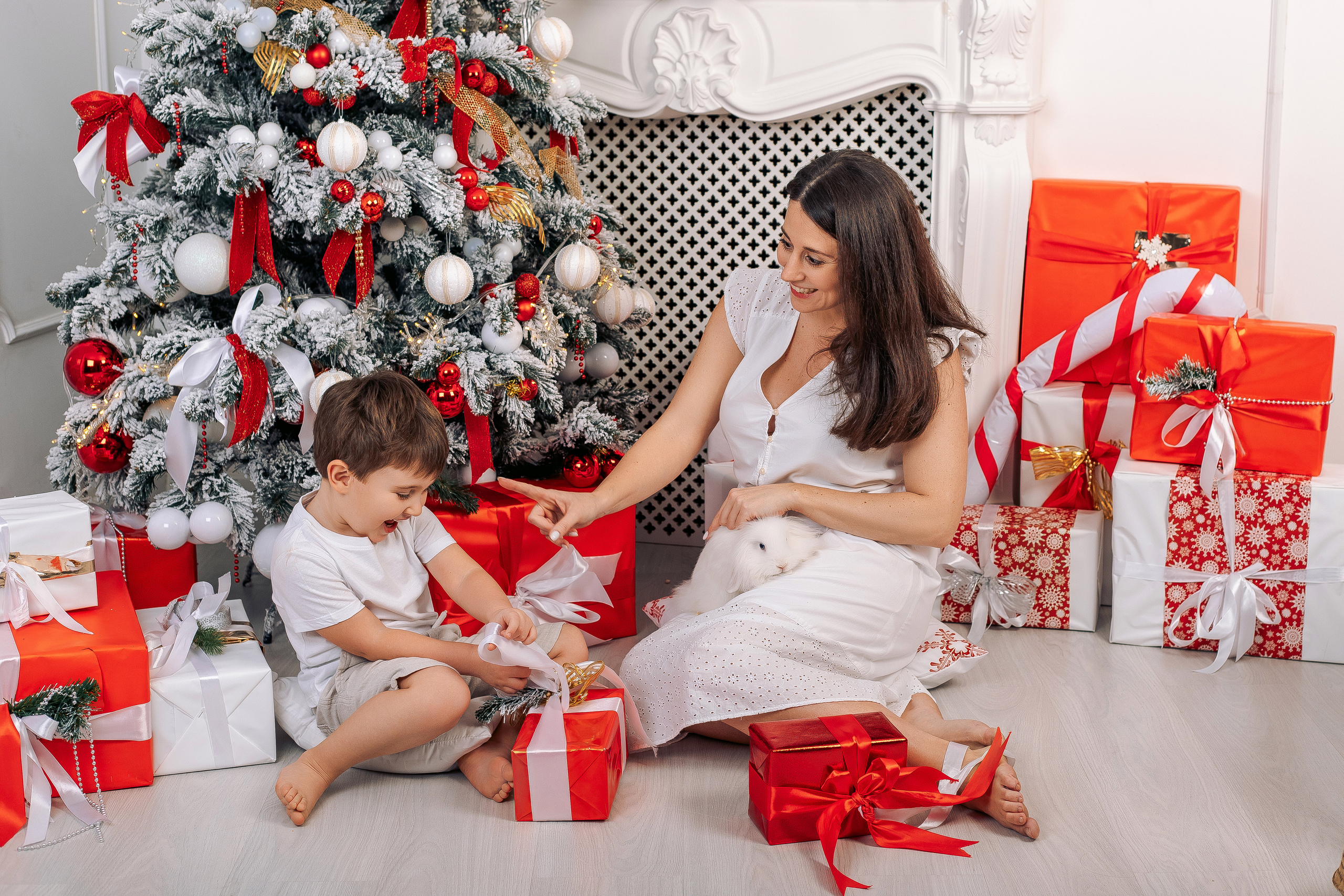 Детский новогодний фотодень в студии в Санкт-Петербурге. Фотограф в Санкт-Петербурге, Анна Скворцова
