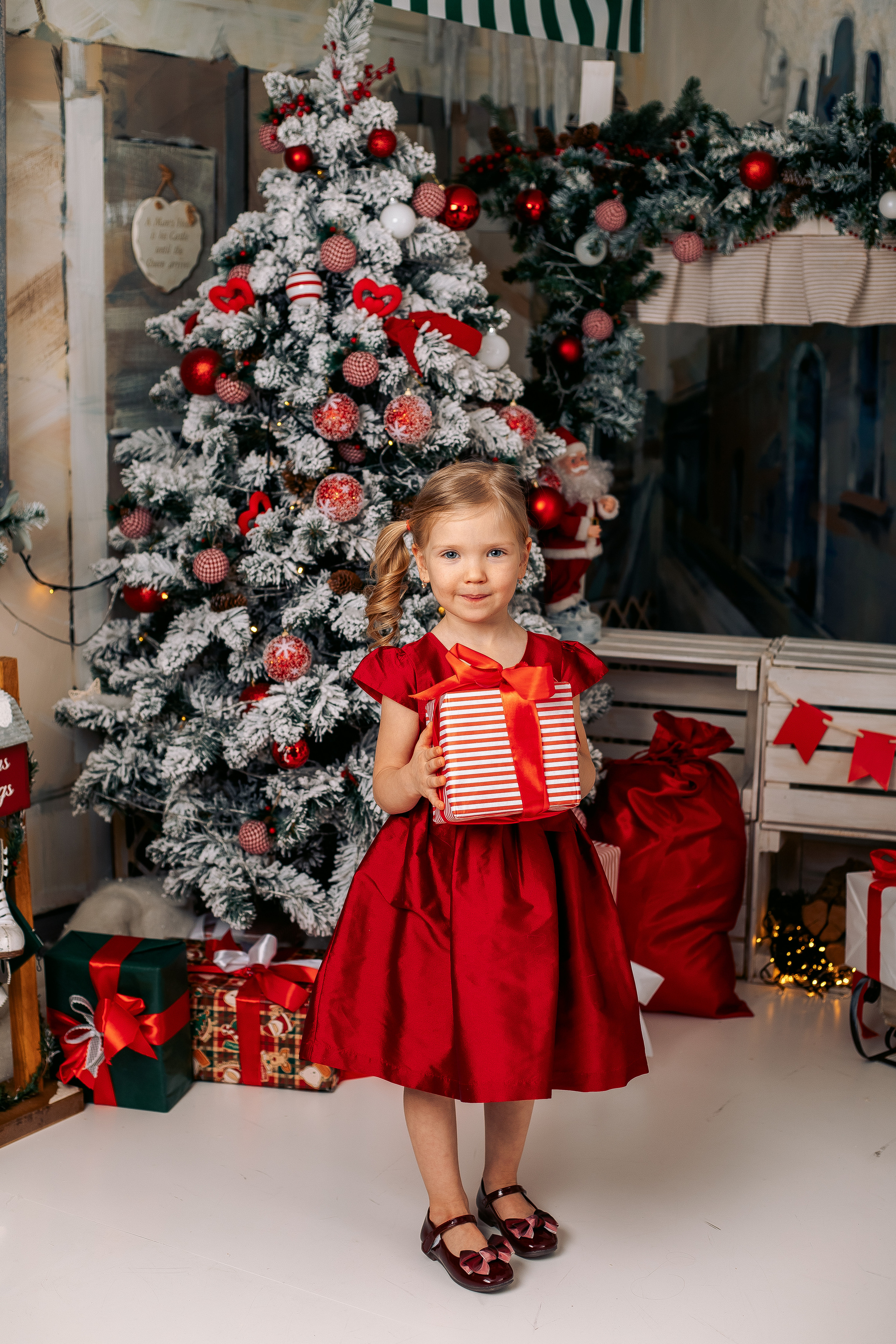 Детский новогодний фотодень в студии в Санкт-Петербурге. Фотограф в Санкт-Петербурге, Анна Скворцова